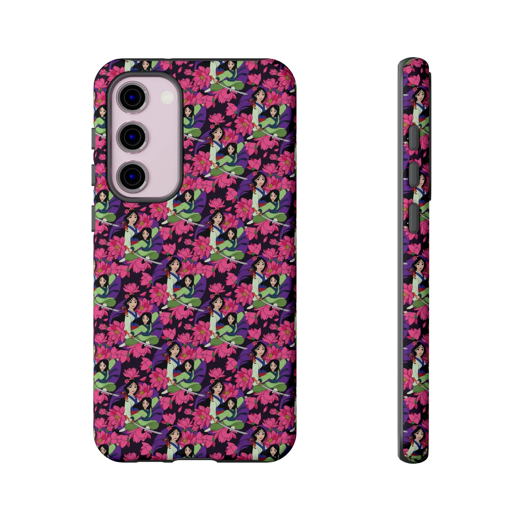 Disney Mulan Blooming Flowers Tough Cell Phone Cases