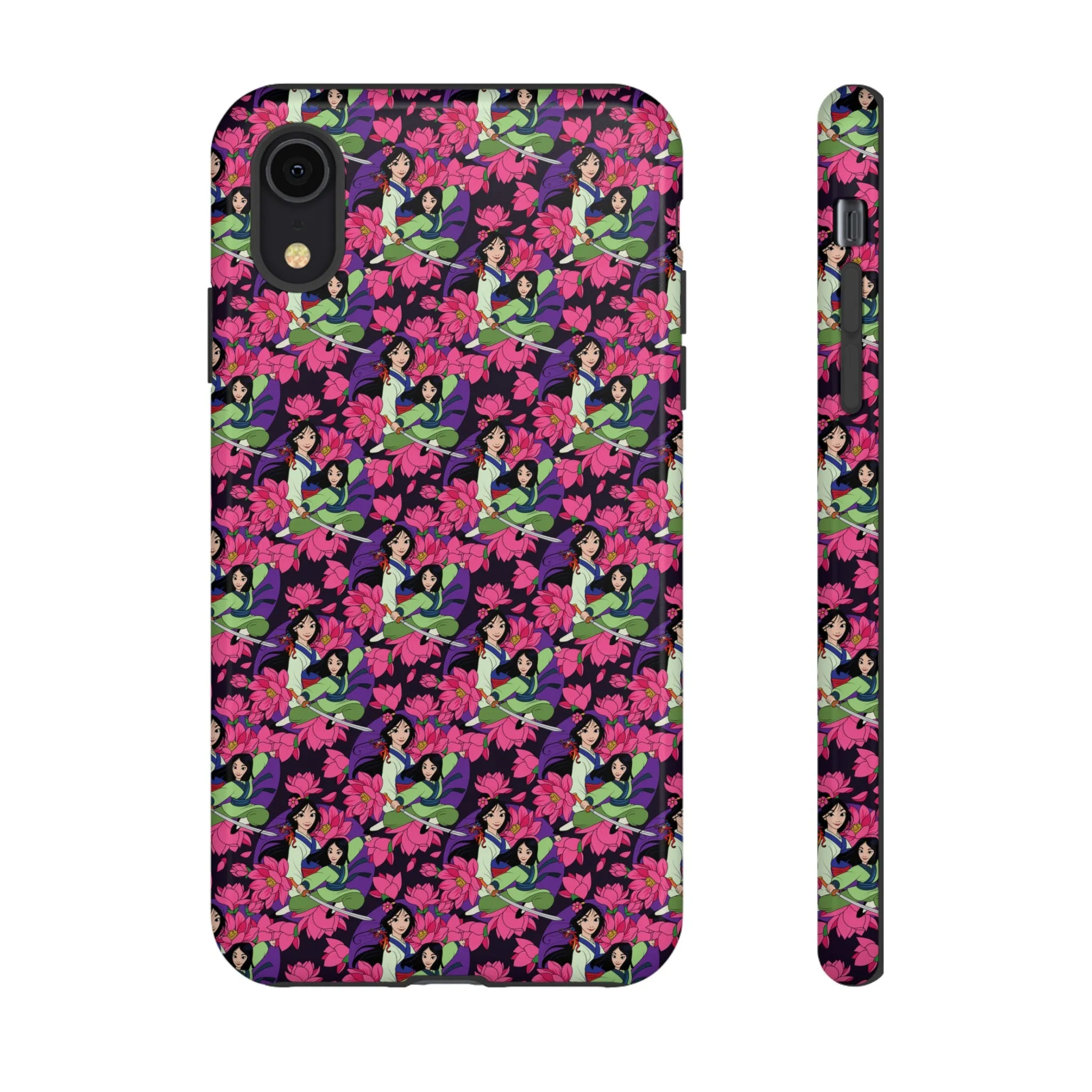 Disney Mulan Blooming Flowers Tough Cell Phone Cases