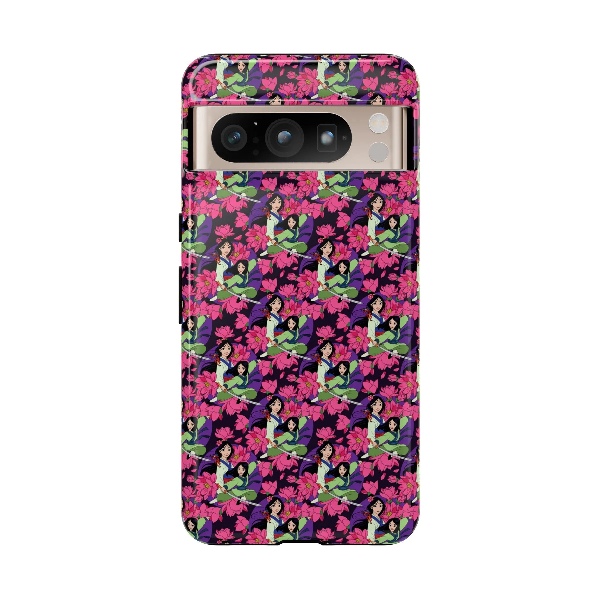 Disney Mulan Blooming Flowers Tough Cell Phone Cases