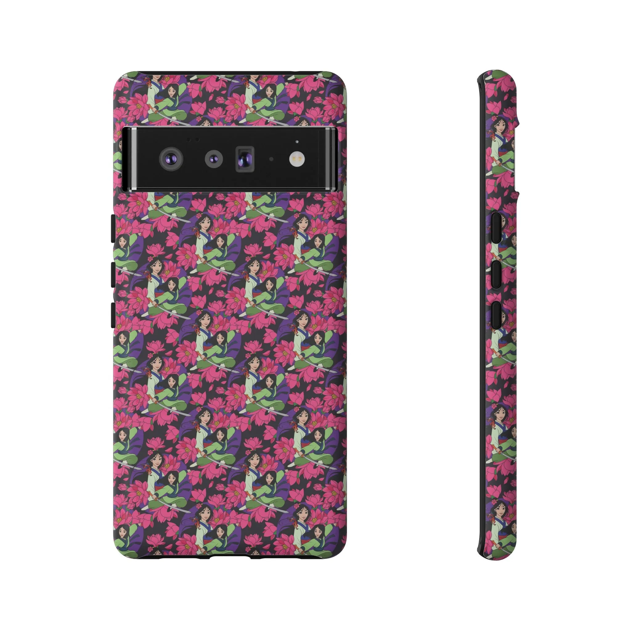 Disney Mulan Blooming Flowers Tough Cell Phone Cases