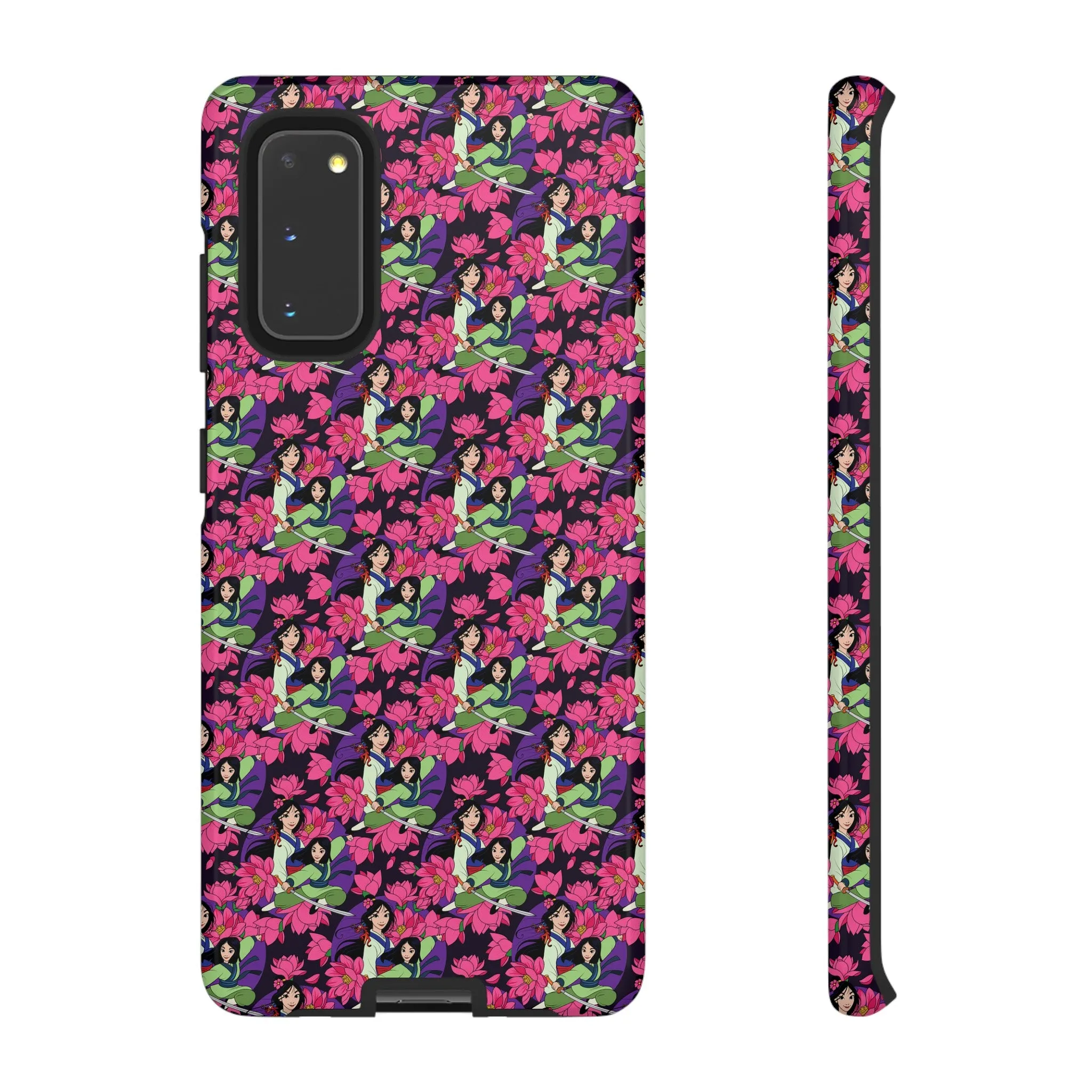 Disney Mulan Blooming Flowers Tough Cell Phone Cases