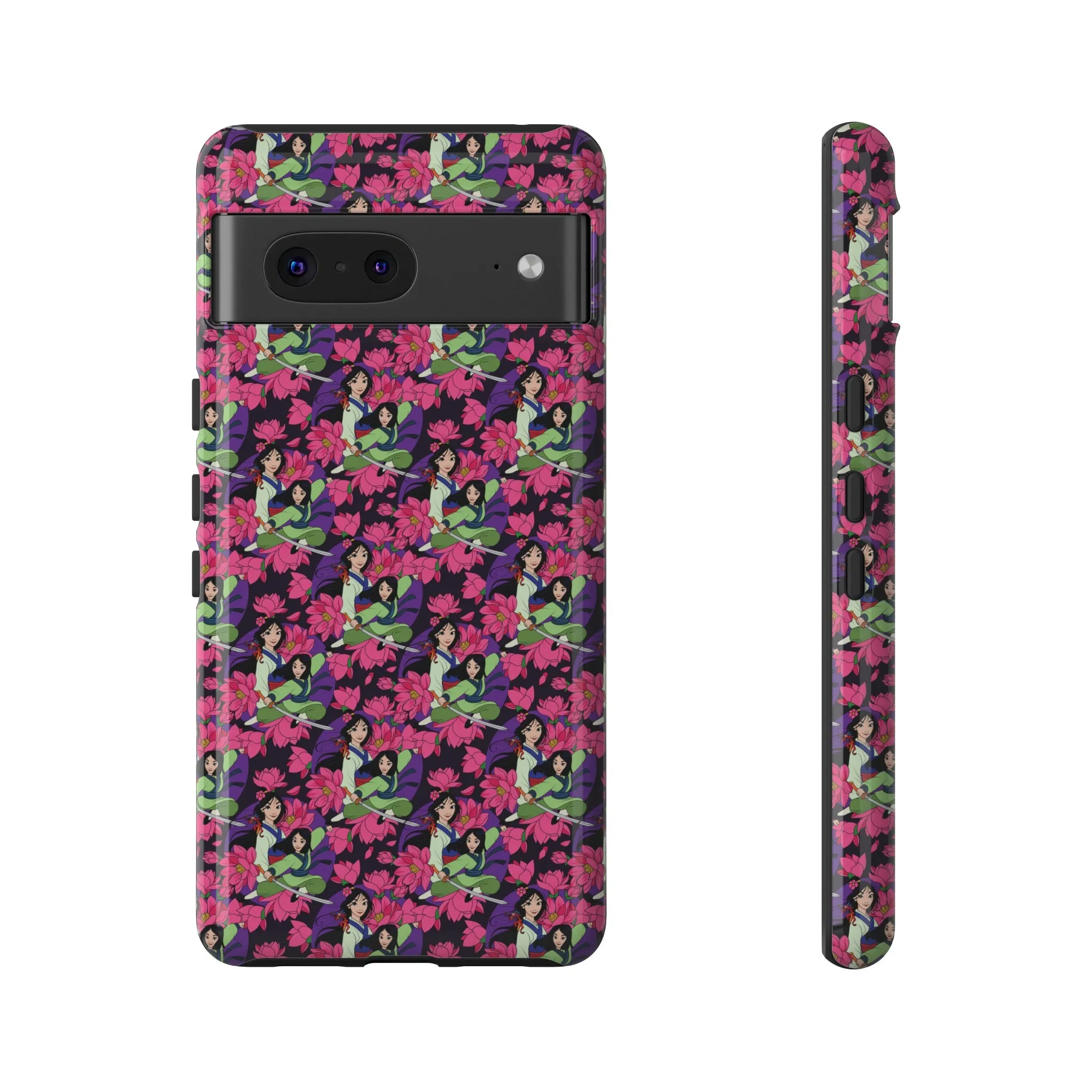Disney Mulan Blooming Flowers Tough Cell Phone Cases