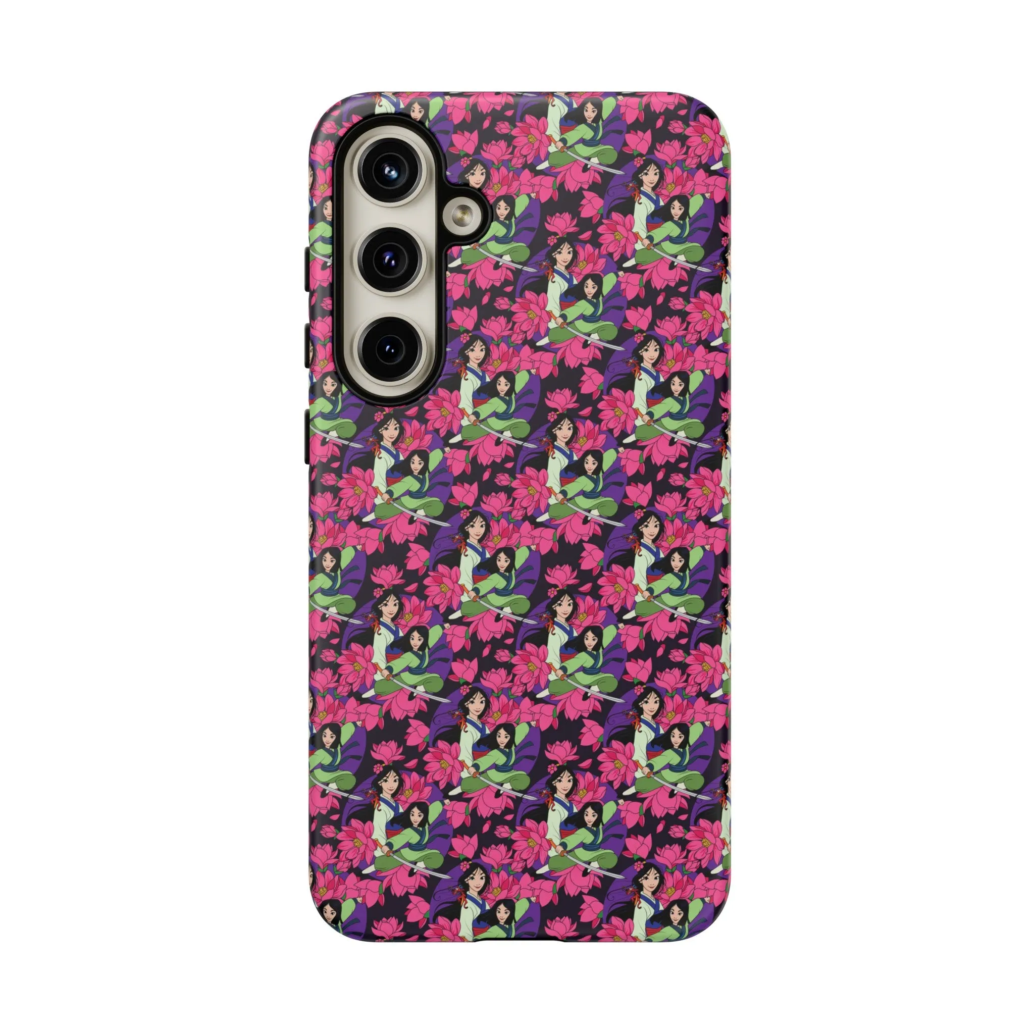 Disney Mulan Blooming Flowers Tough Cell Phone Cases