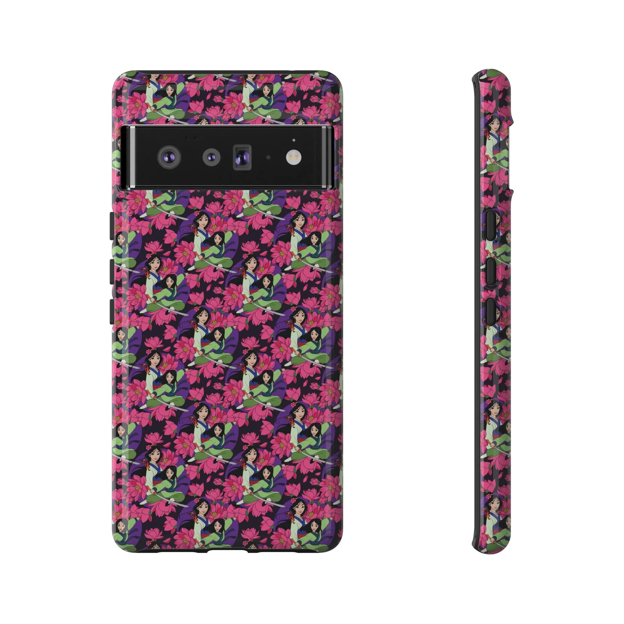 Disney Mulan Blooming Flowers Tough Cell Phone Cases