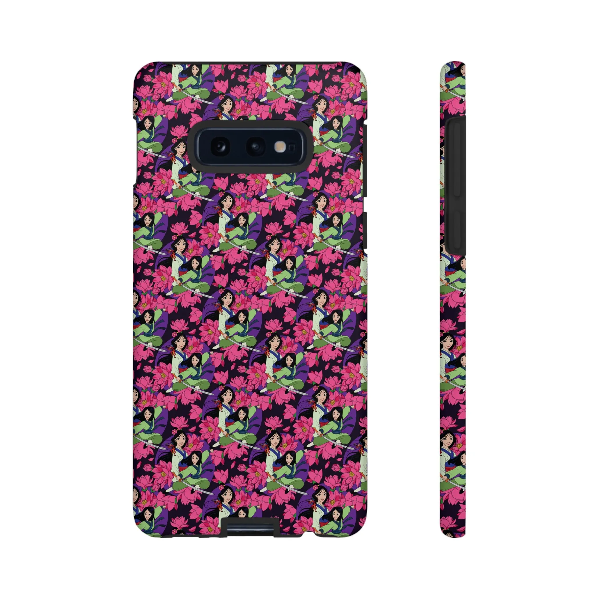 Disney Mulan Blooming Flowers Tough Cell Phone Cases