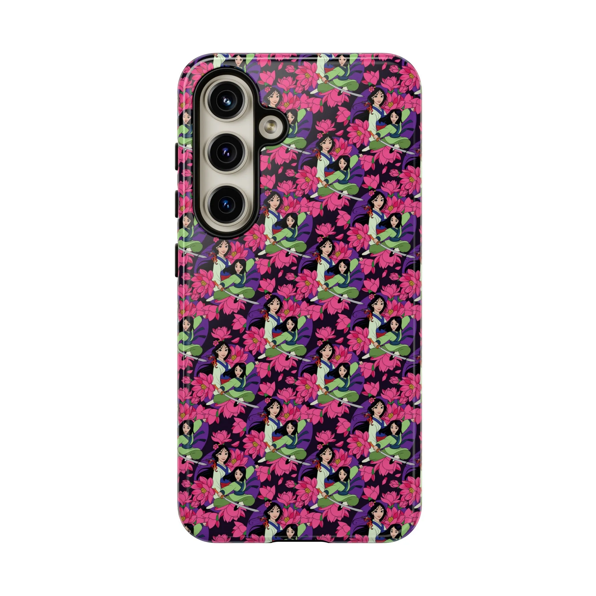 Disney Mulan Blooming Flowers Tough Cell Phone Cases