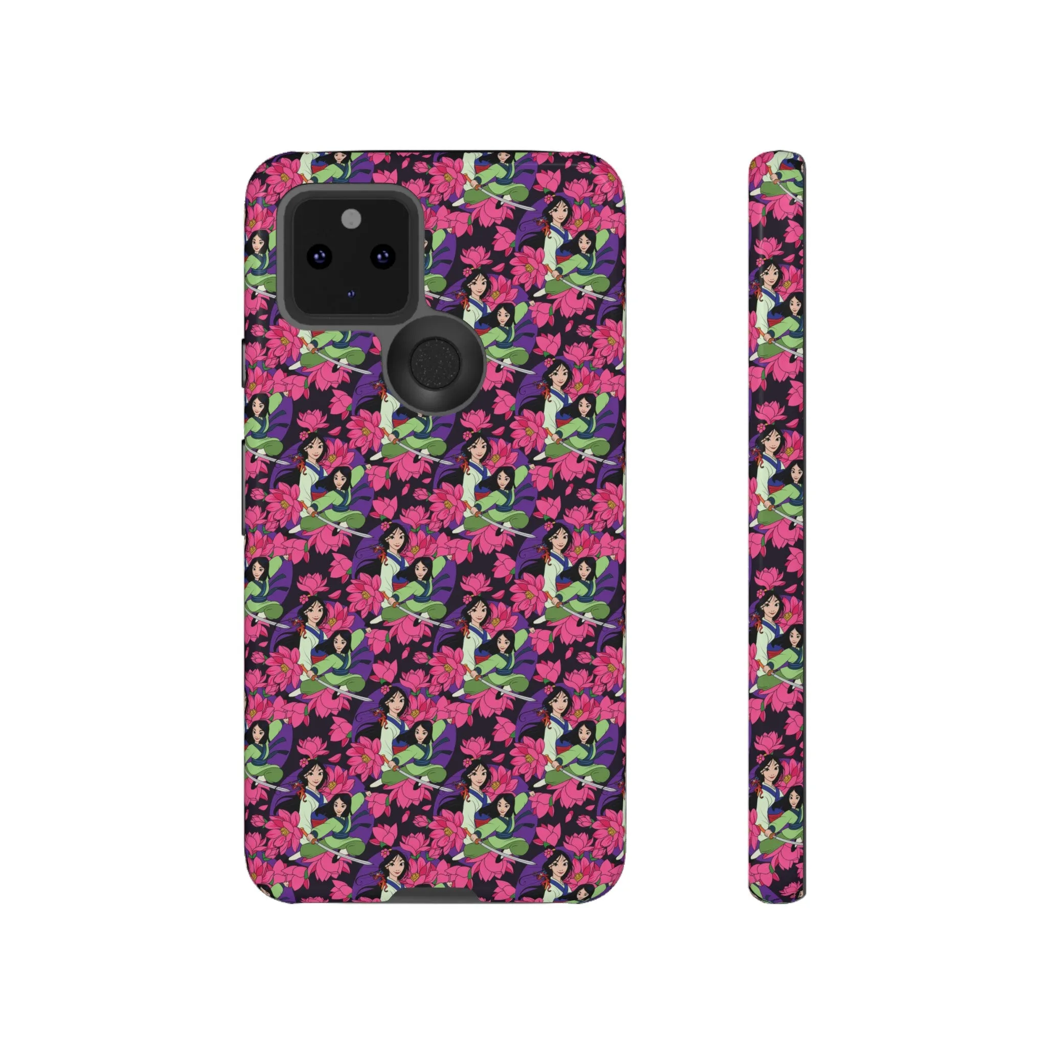Disney Mulan Blooming Flowers Tough Cell Phone Cases