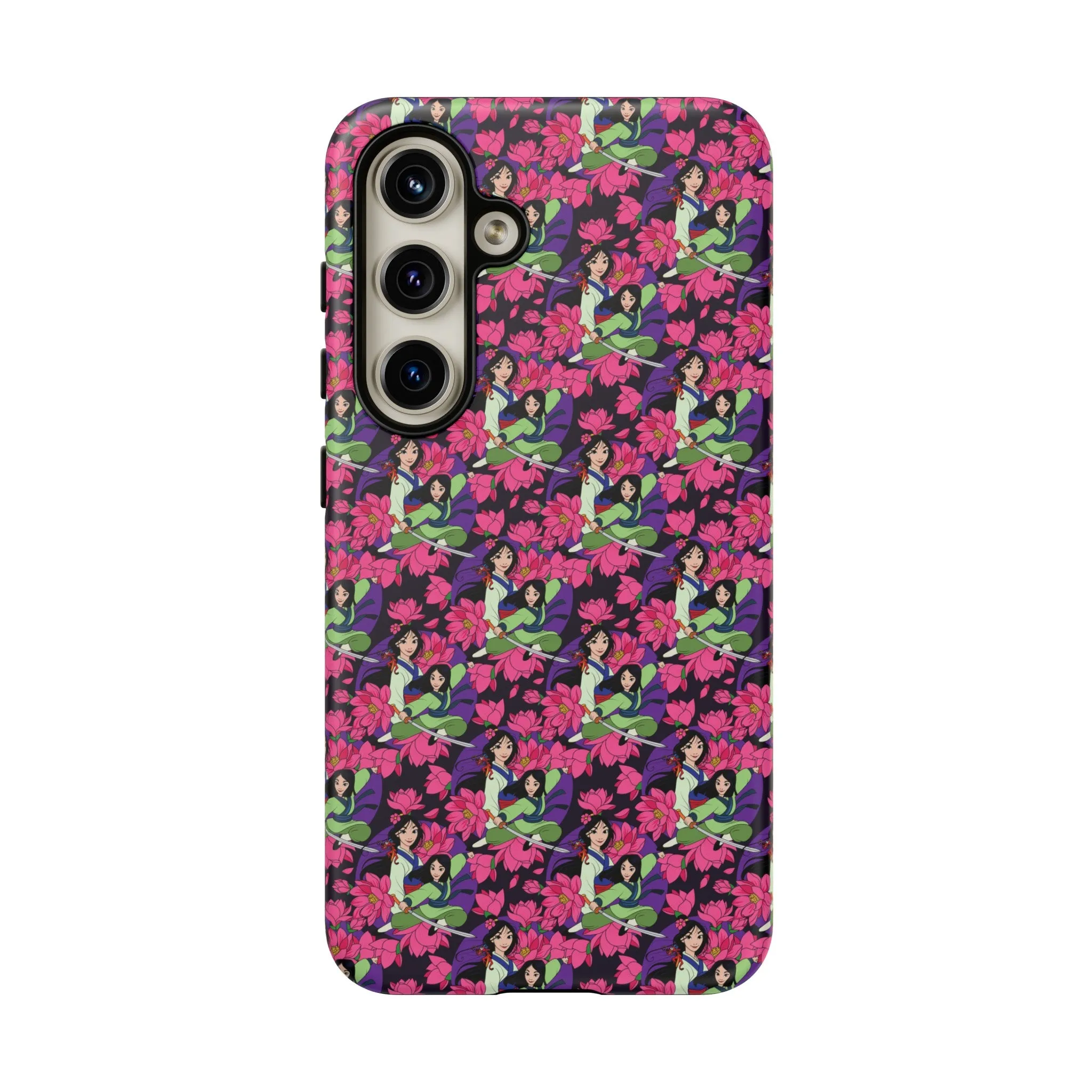 Disney Mulan Blooming Flowers Tough Cell Phone Cases