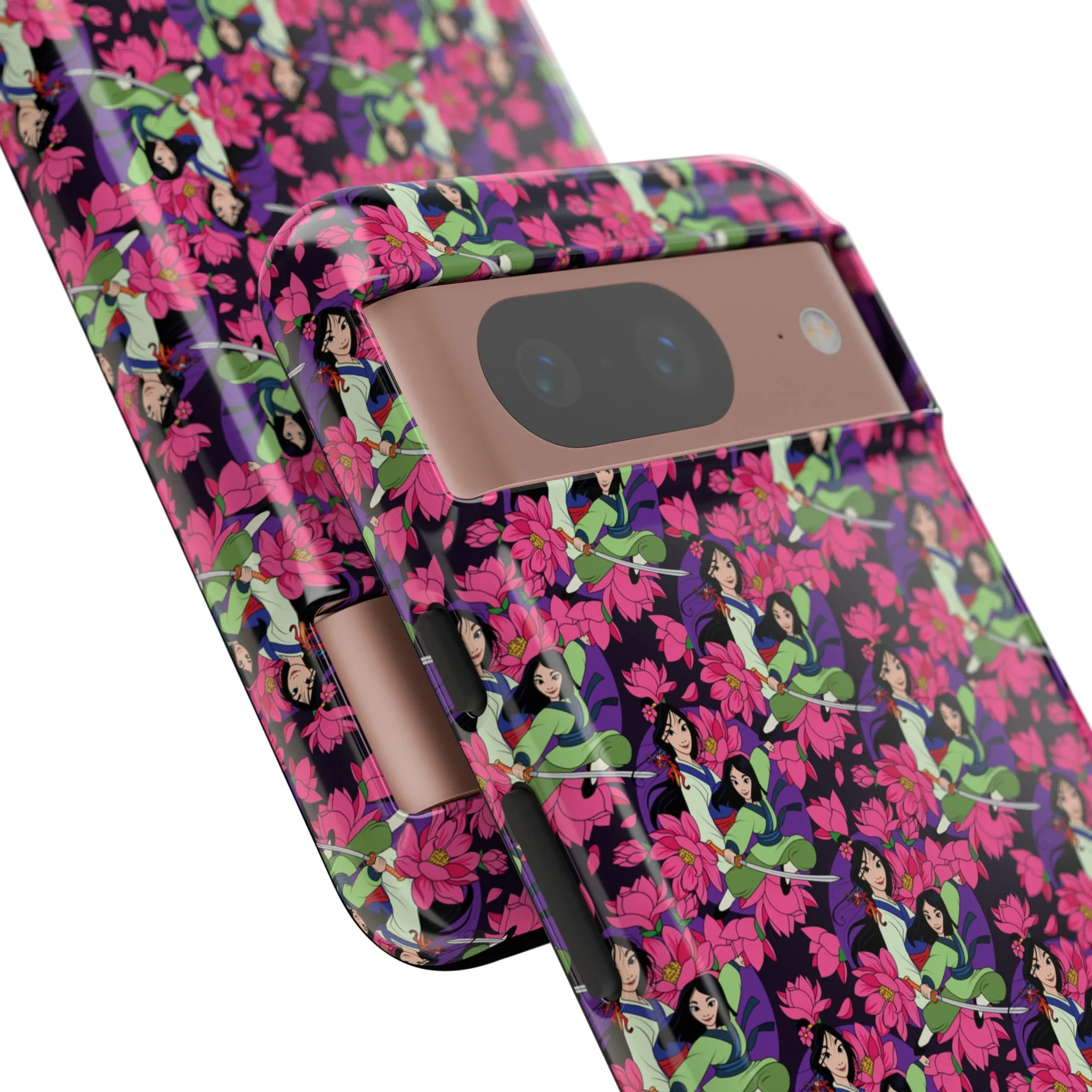 Disney Mulan Blooming Flowers Tough Cell Phone Cases