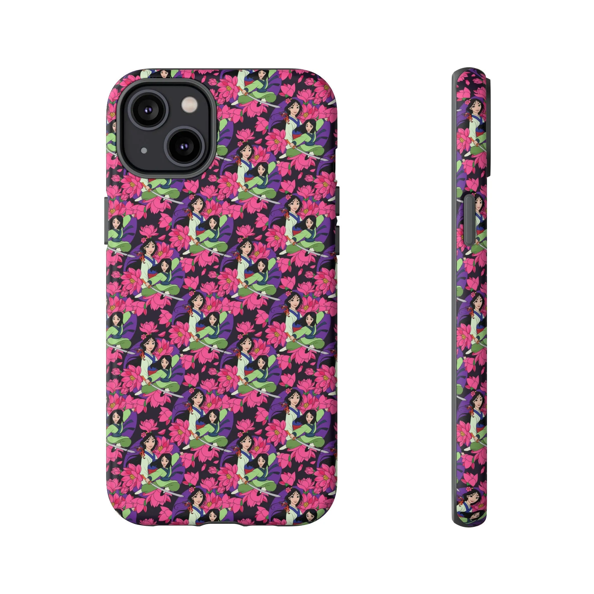 Disney Mulan Blooming Flowers Tough Cell Phone Cases