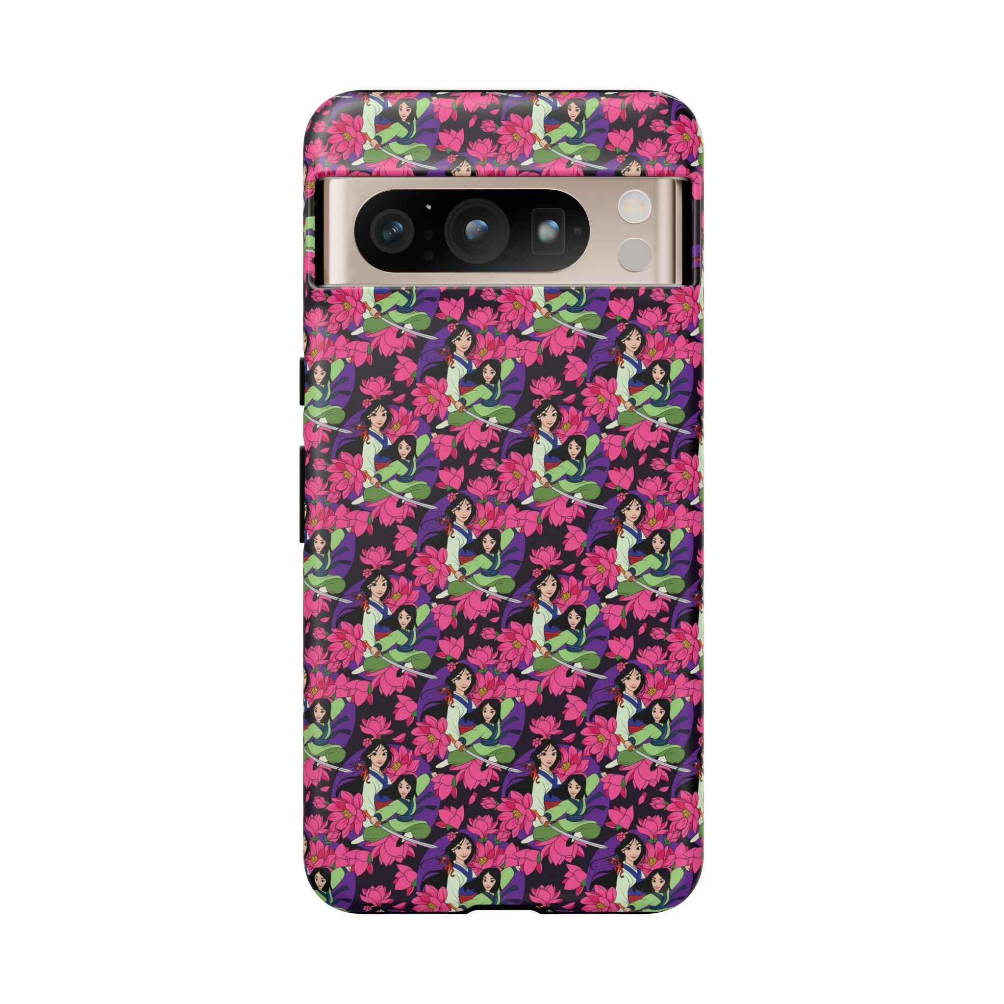 Disney Mulan Blooming Flowers Tough Cell Phone Cases