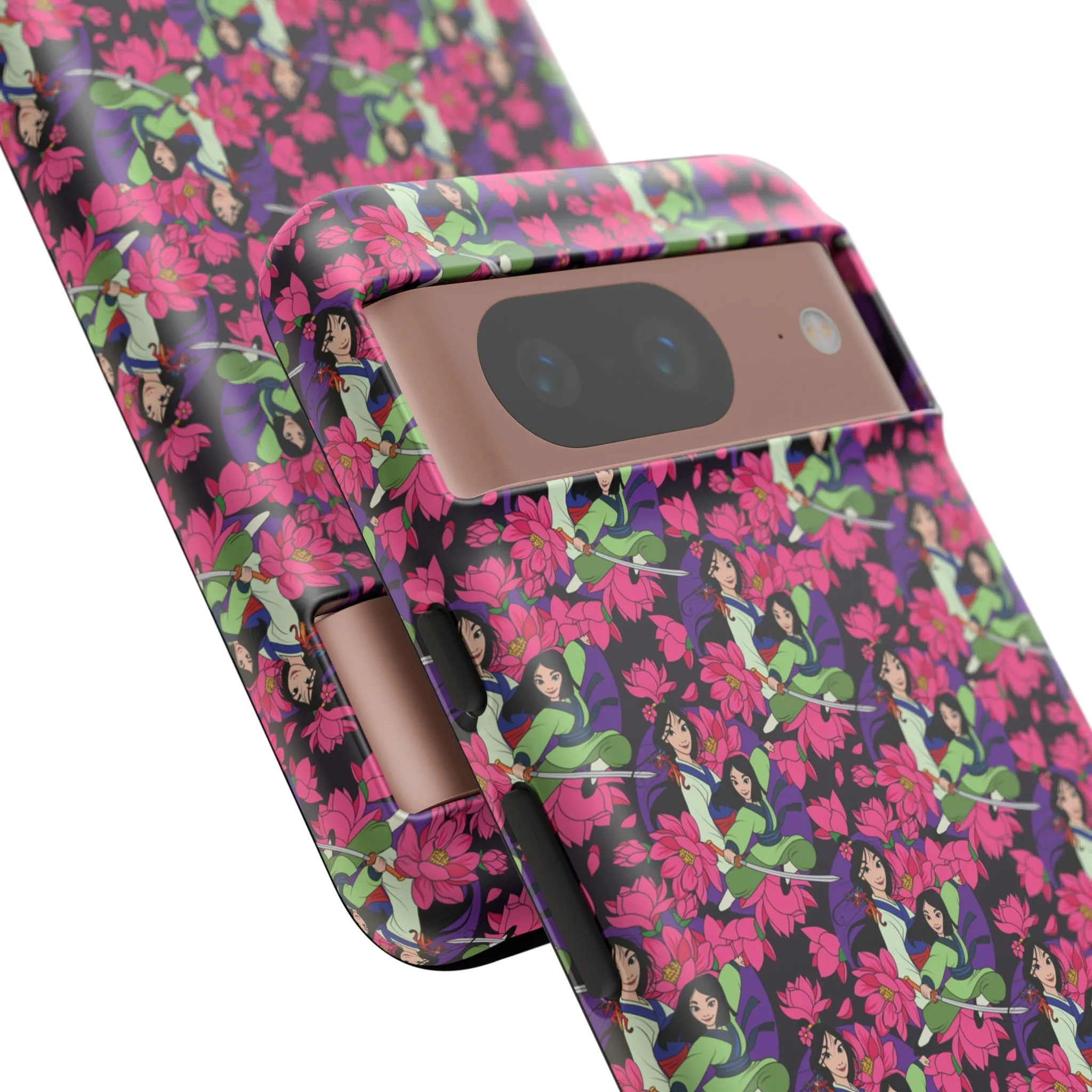 Disney Mulan Blooming Flowers Tough Cell Phone Cases