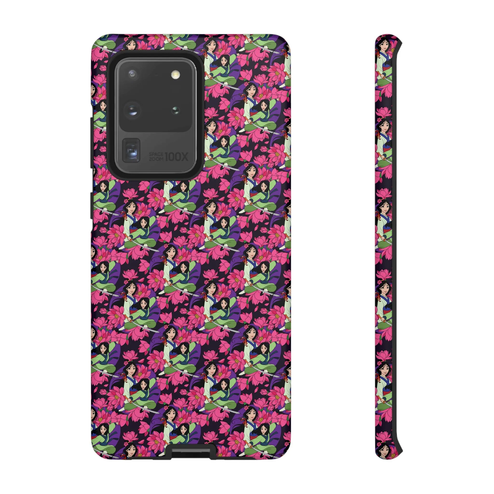 Disney Mulan Blooming Flowers Tough Cell Phone Cases