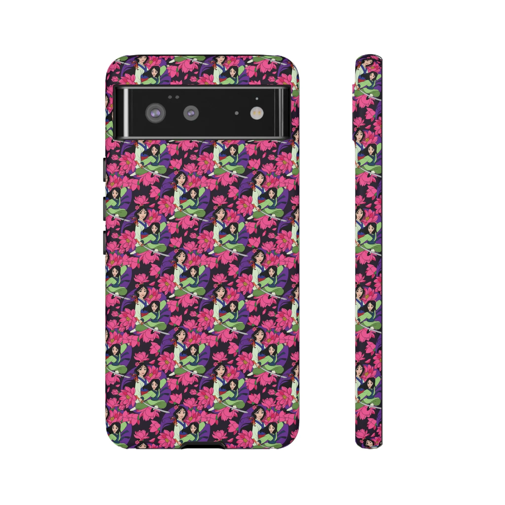 Disney Mulan Blooming Flowers Tough Cell Phone Cases