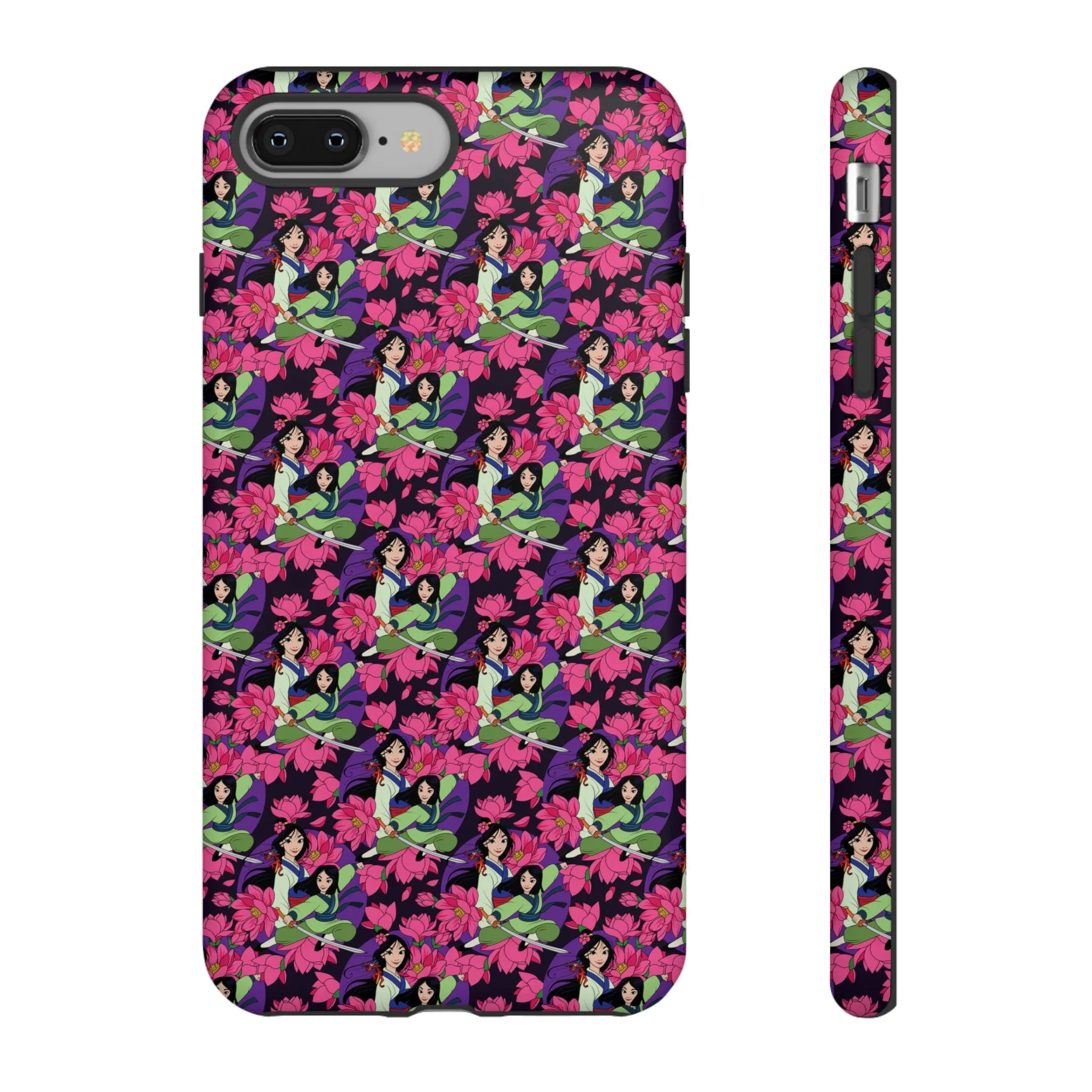Disney Mulan Blooming Flowers Tough Cell Phone Cases