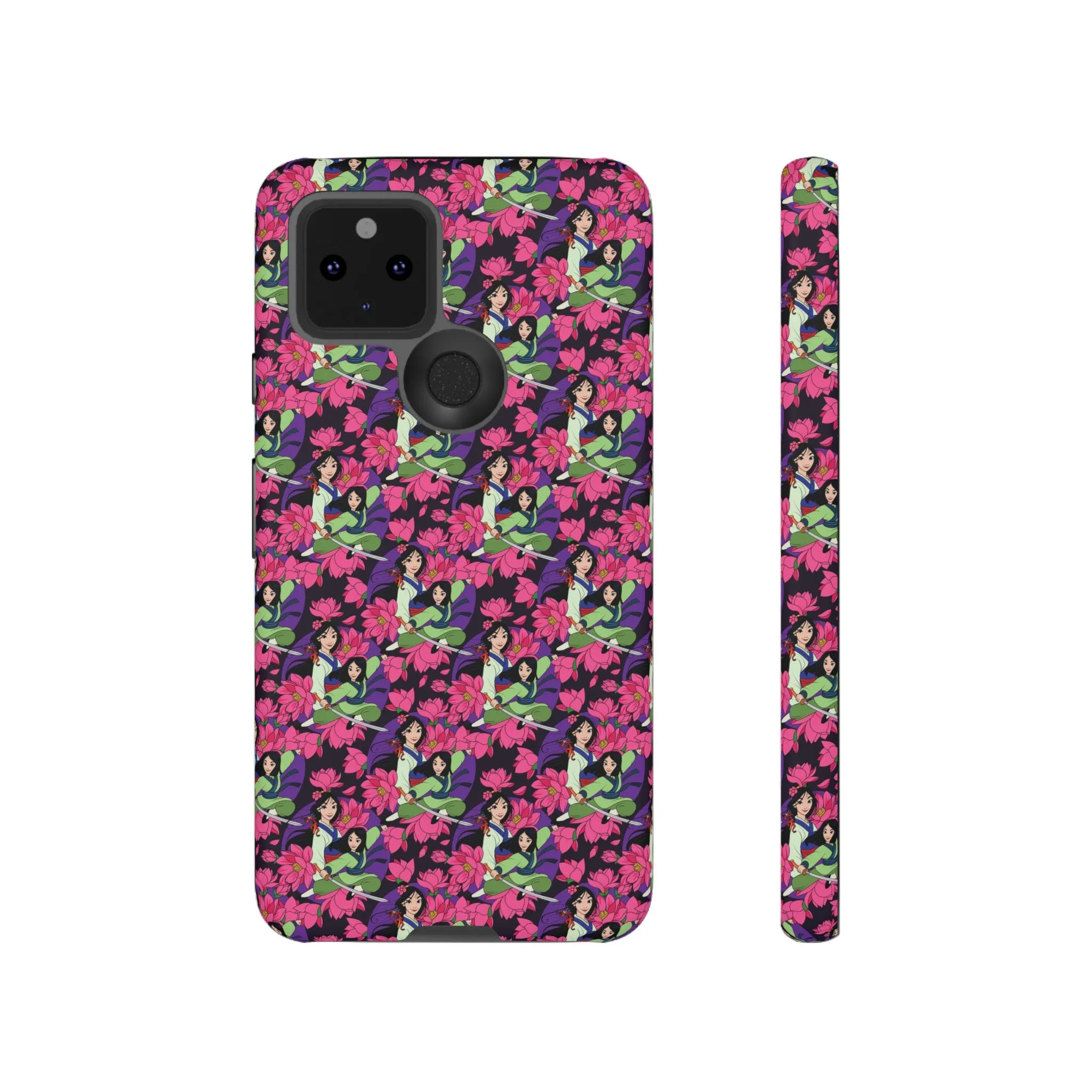 Disney Mulan Blooming Flowers Tough Cell Phone Cases
