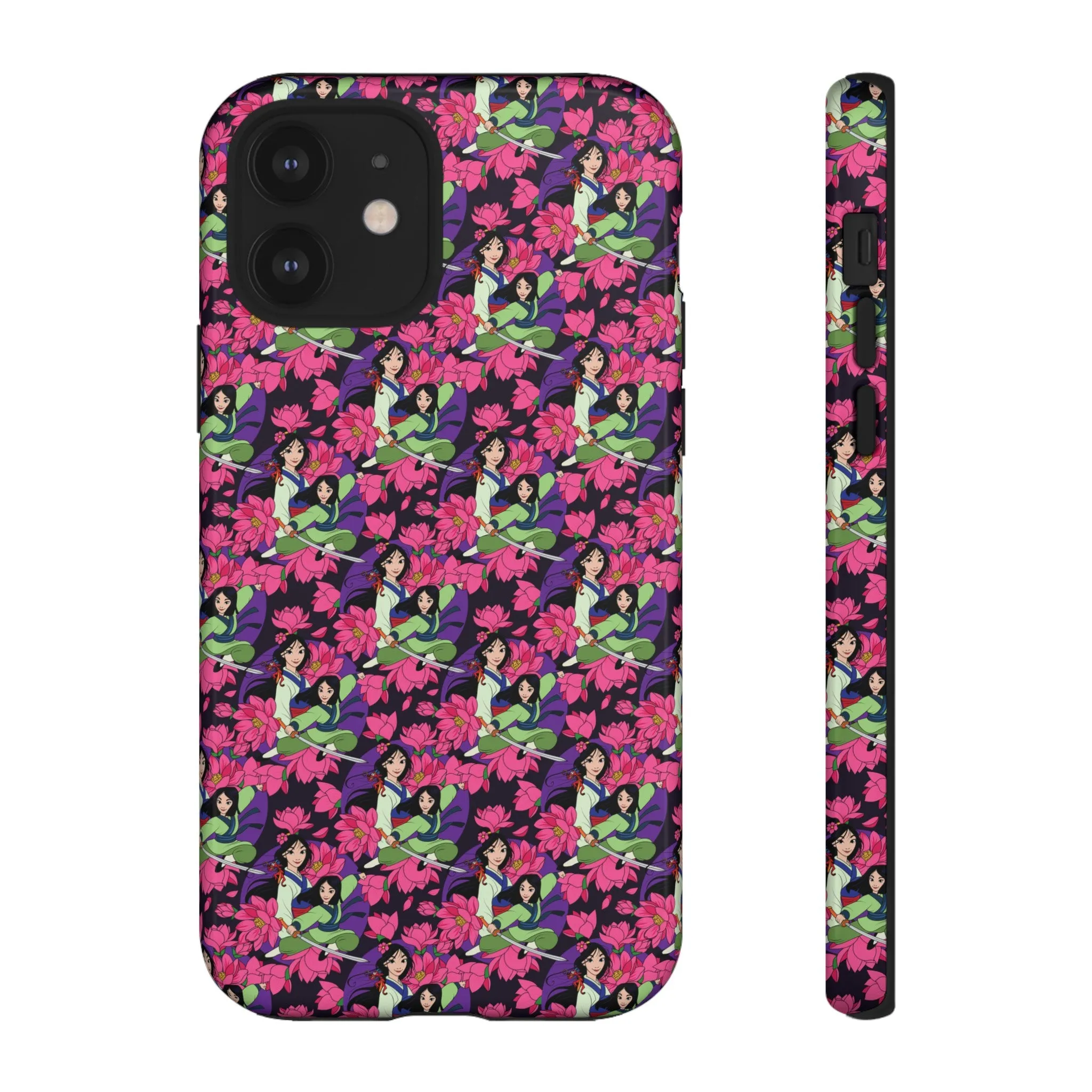 Disney Mulan Blooming Flowers Tough Cell Phone Cases