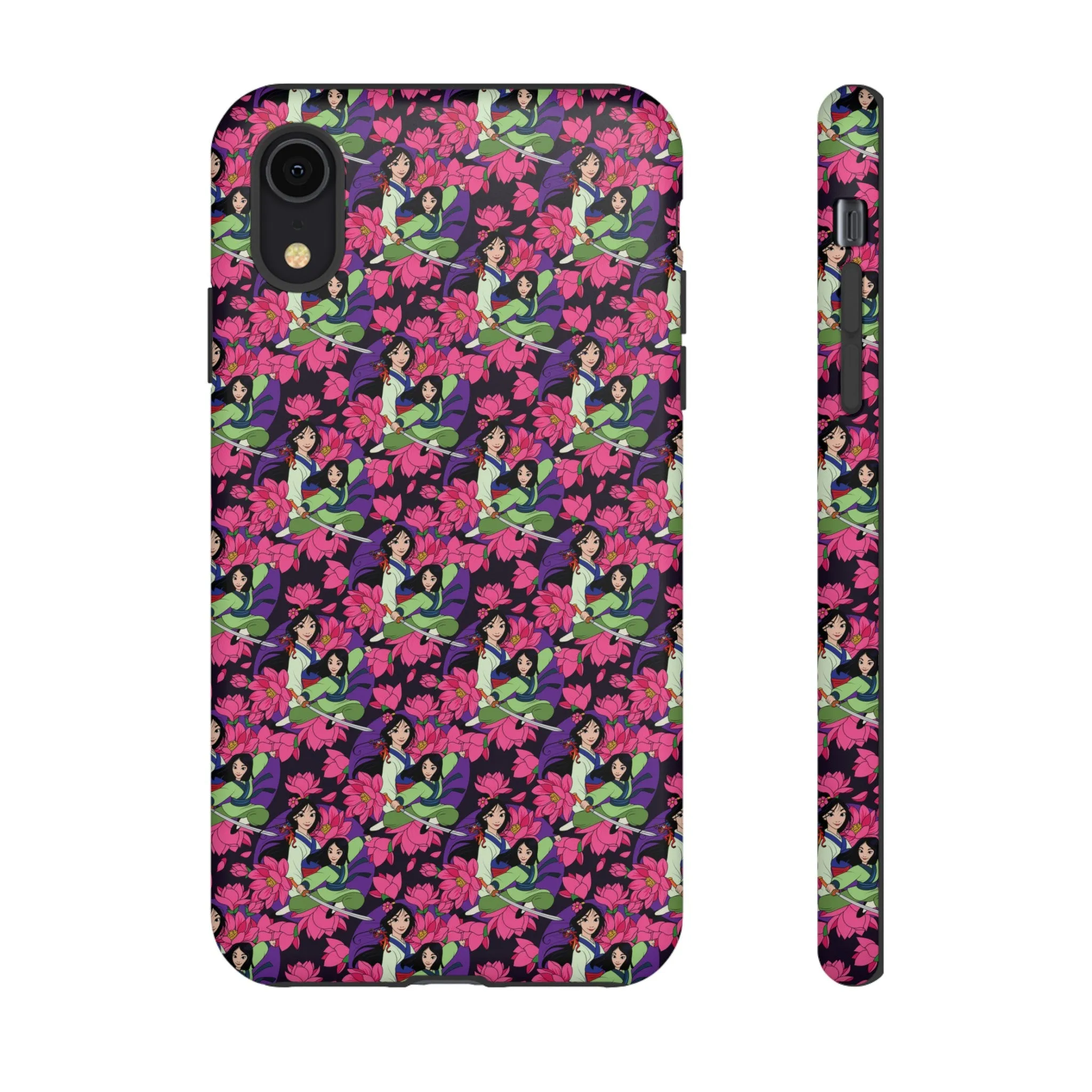 Disney Mulan Blooming Flowers Tough Cell Phone Cases