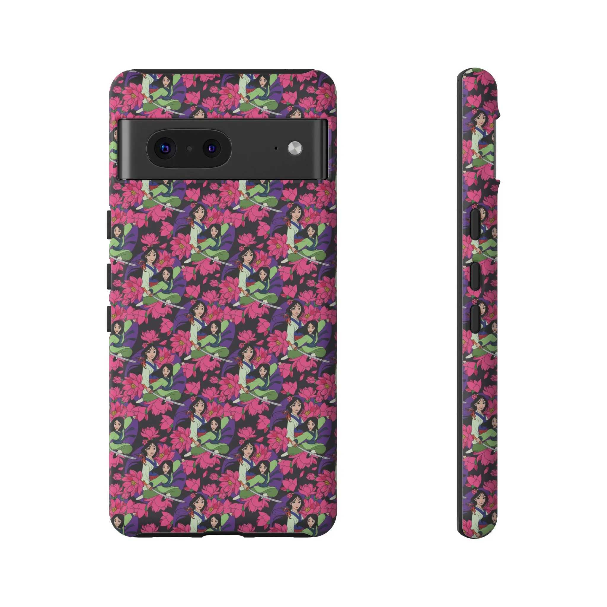 Disney Mulan Blooming Flowers Tough Cell Phone Cases