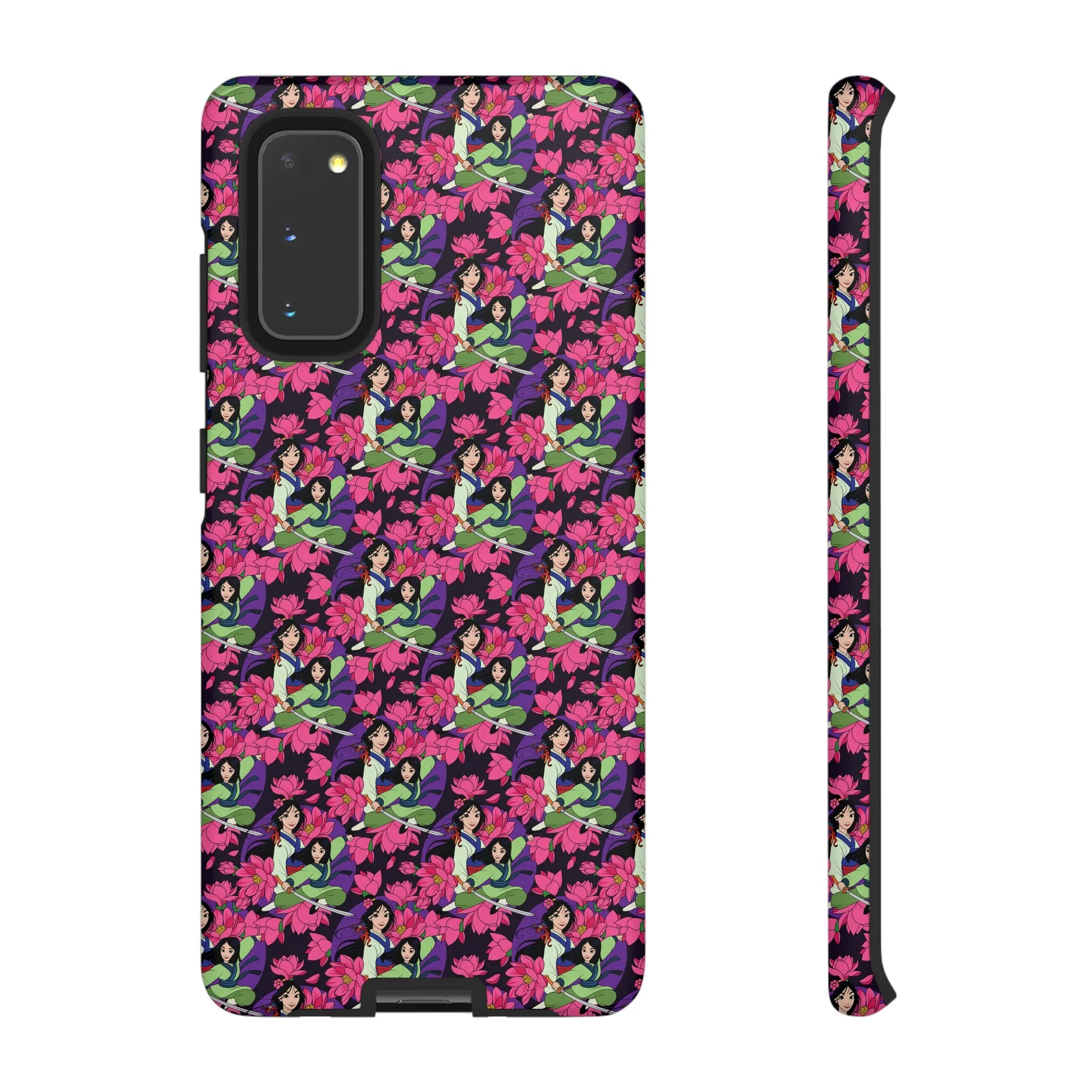 Disney Mulan Blooming Flowers Tough Cell Phone Cases
