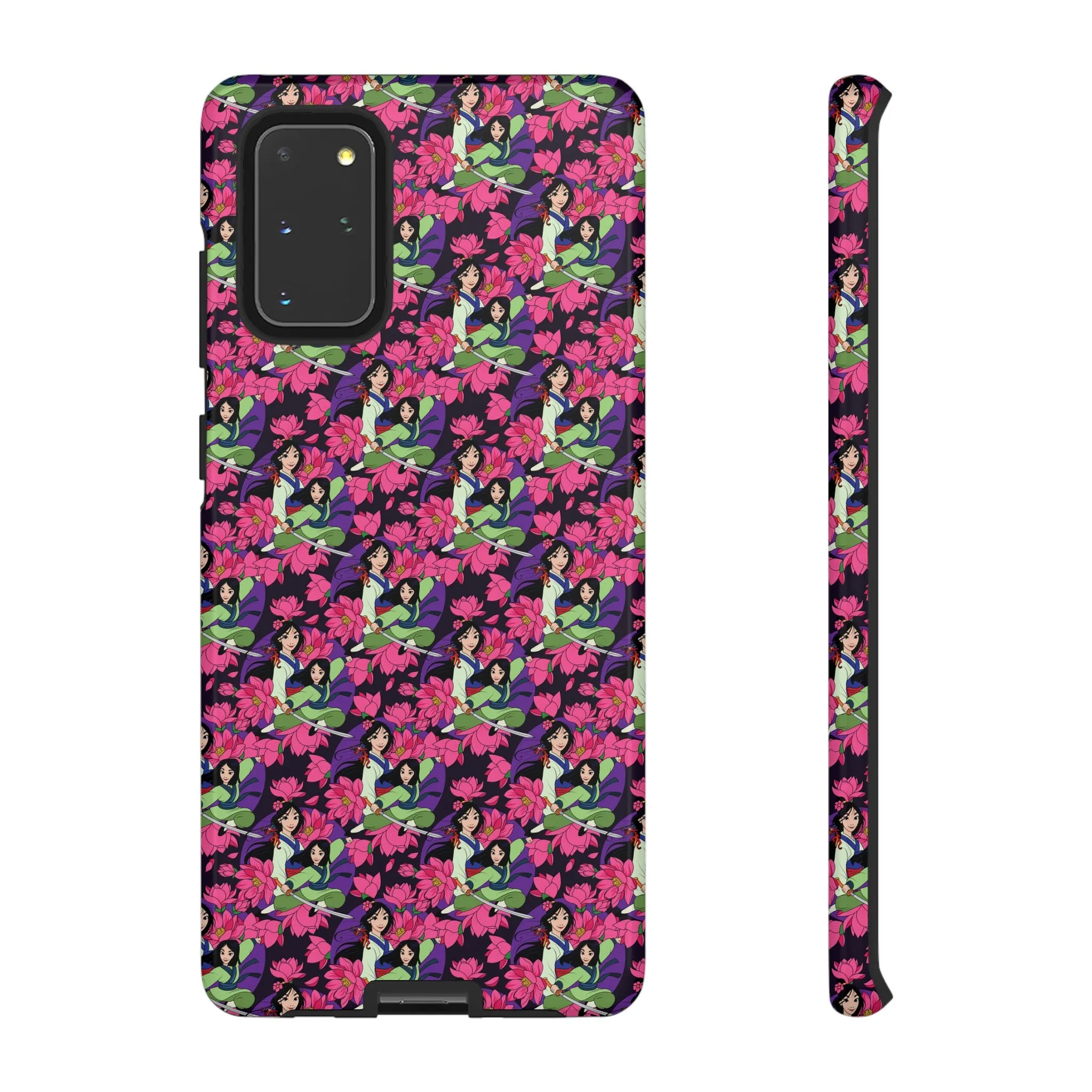 Disney Mulan Blooming Flowers Tough Cell Phone Cases