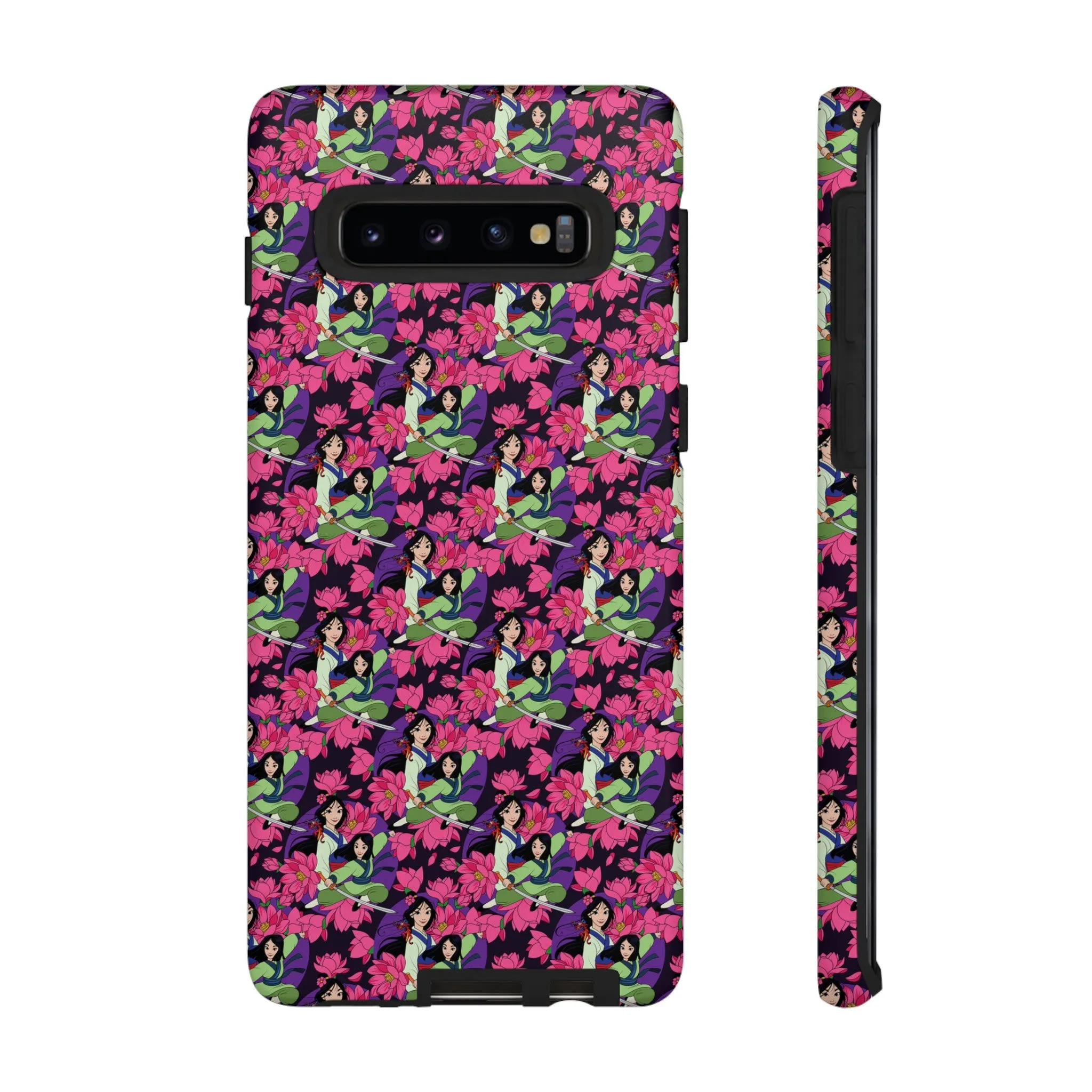 Disney Mulan Blooming Flowers Tough Cell Phone Cases