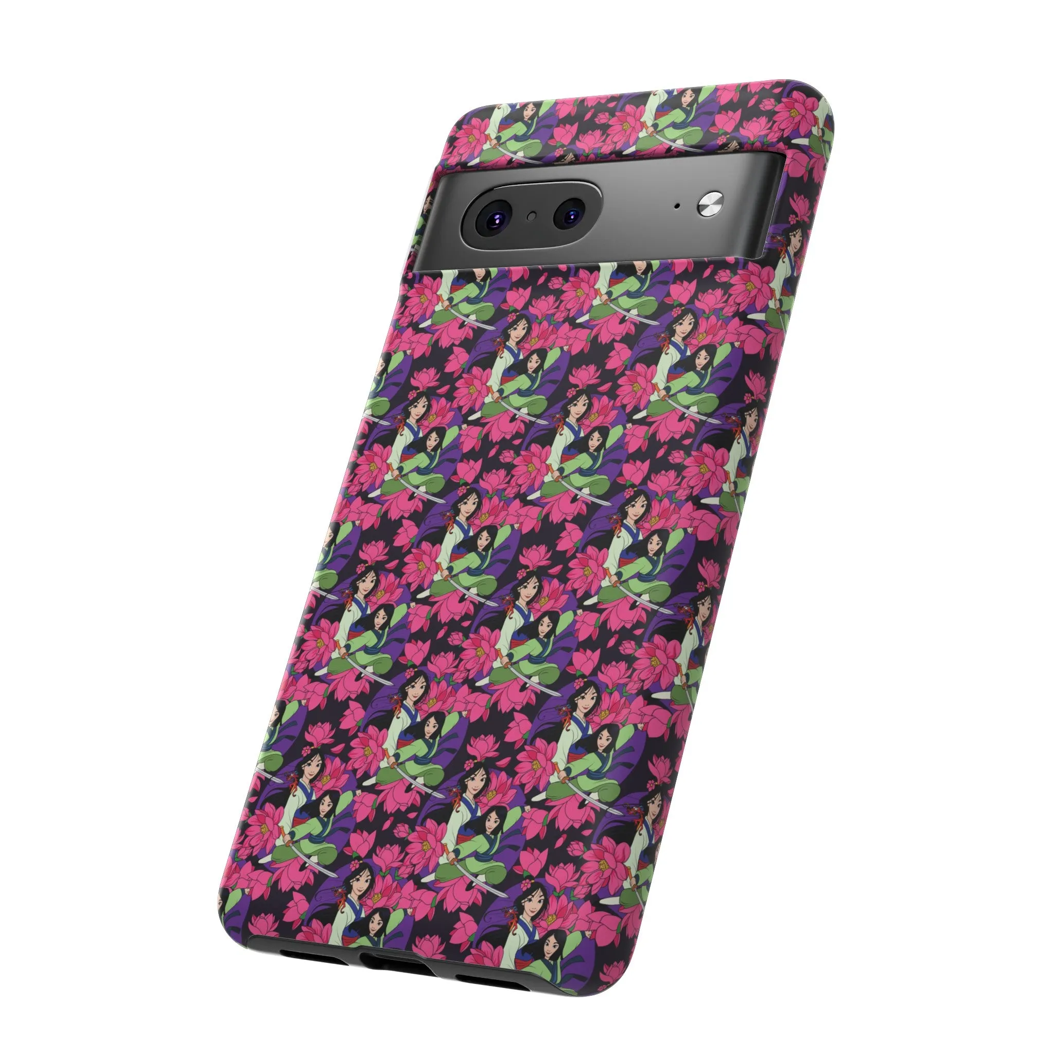 Disney Mulan Blooming Flowers Tough Cell Phone Cases