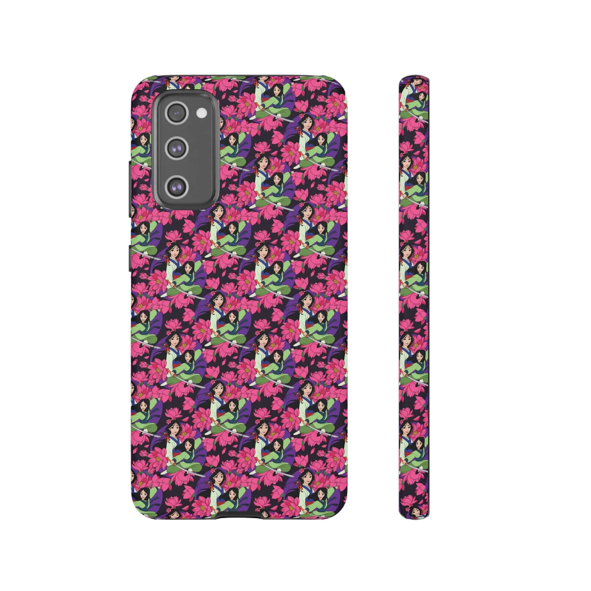 Disney Mulan Blooming Flowers Tough Cell Phone Cases