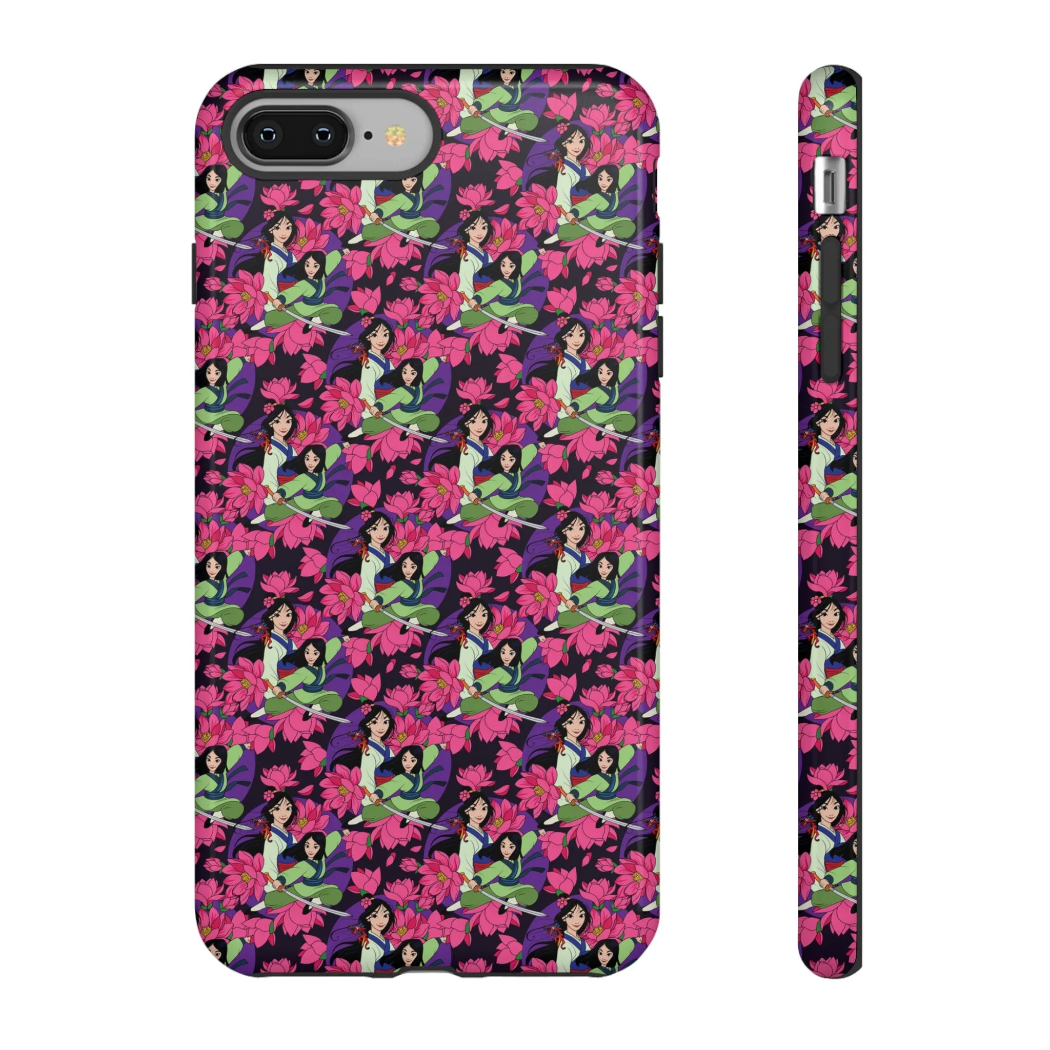 Disney Mulan Blooming Flowers Tough Cell Phone Cases