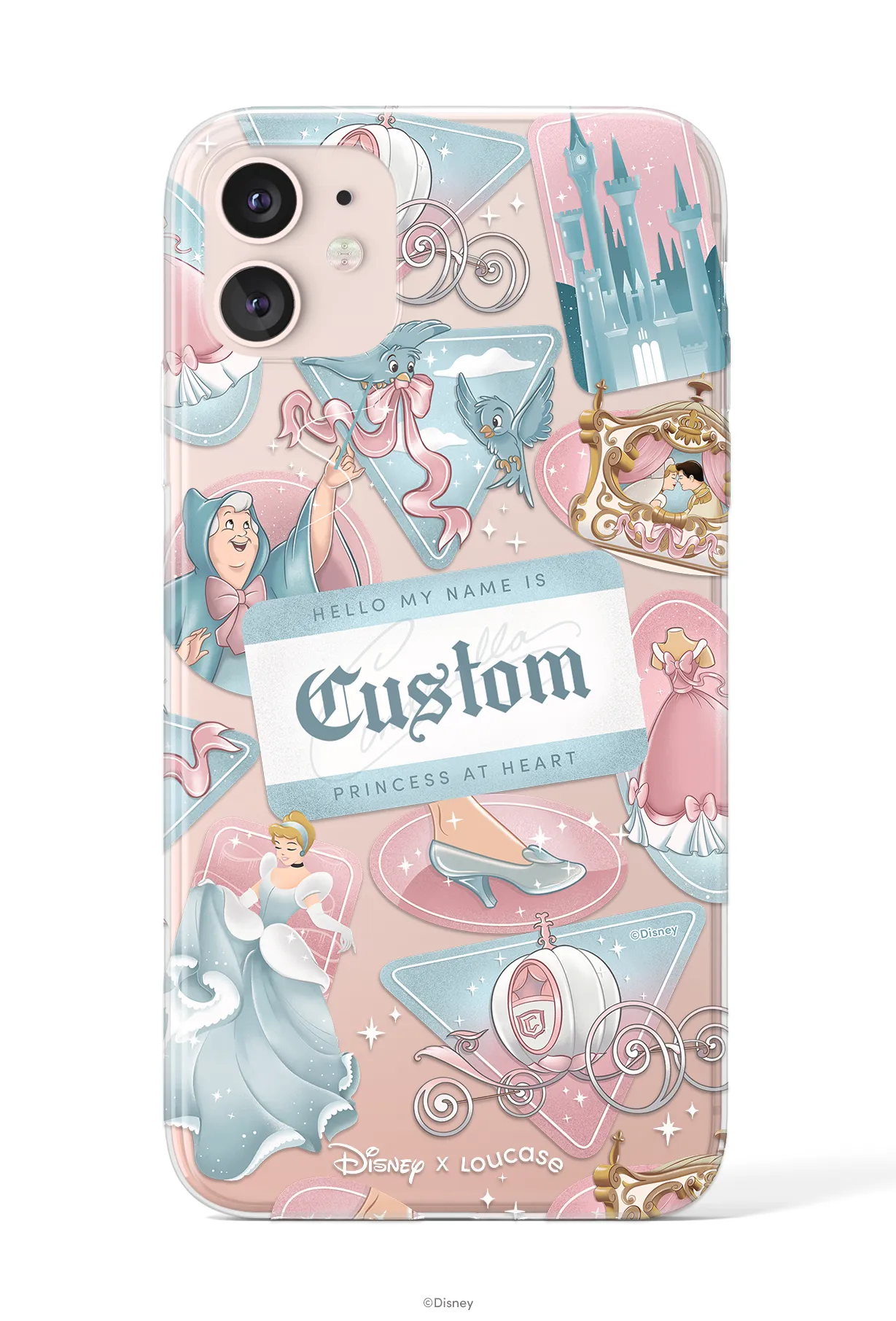Dreamy Moments - KLEARLUX™ Disney x Loucase Cinderella Collection Phone Case | LOUCASE
