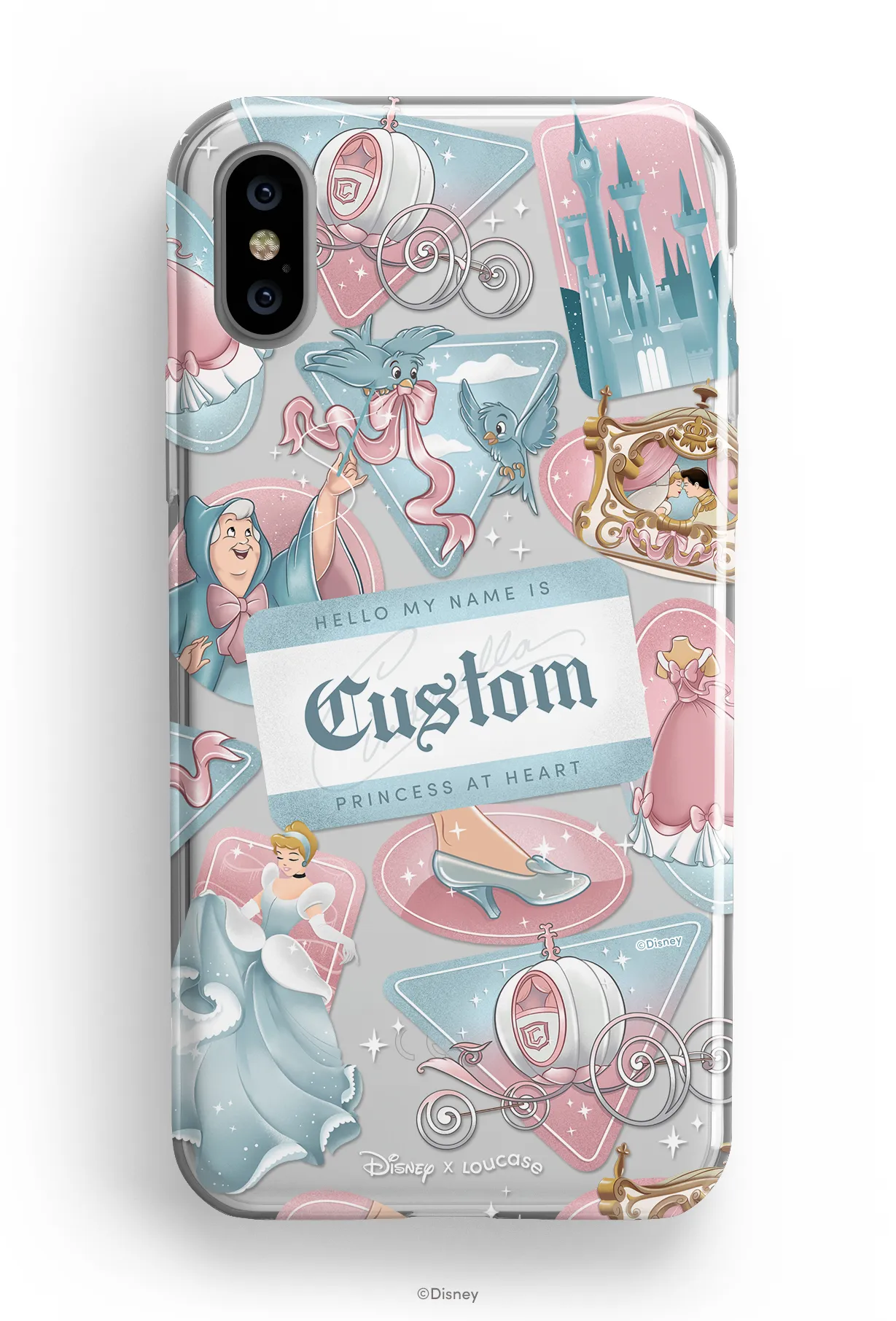 Dreamy Moments - KLEARLUX™ Disney x Loucase Cinderella Collection Phone Case | LOUCASE