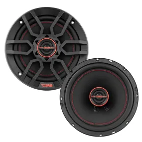 DS18 6.5" 3-Way Coaxial Speakers 50 Watts Rms 4-Ohm