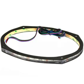 DS18 6x9" RGB LED Speaker Ring 1/2" Spacer DS18 LRING69 Waterproof Accent Single