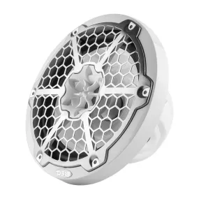 DS18 Hydro NXL-8M/WH 8" 375 Watt WHITE 2-Way Marine Speakers with Integrated RGB LED