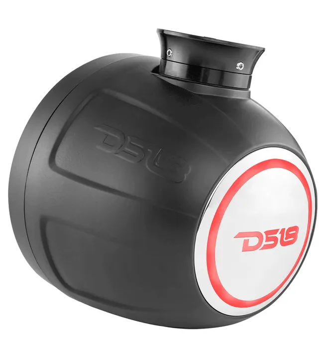 DS18 Hydro NXL-PS8BK 8" 375 Watt BLACK Pods with Integrated RGB LED Lights