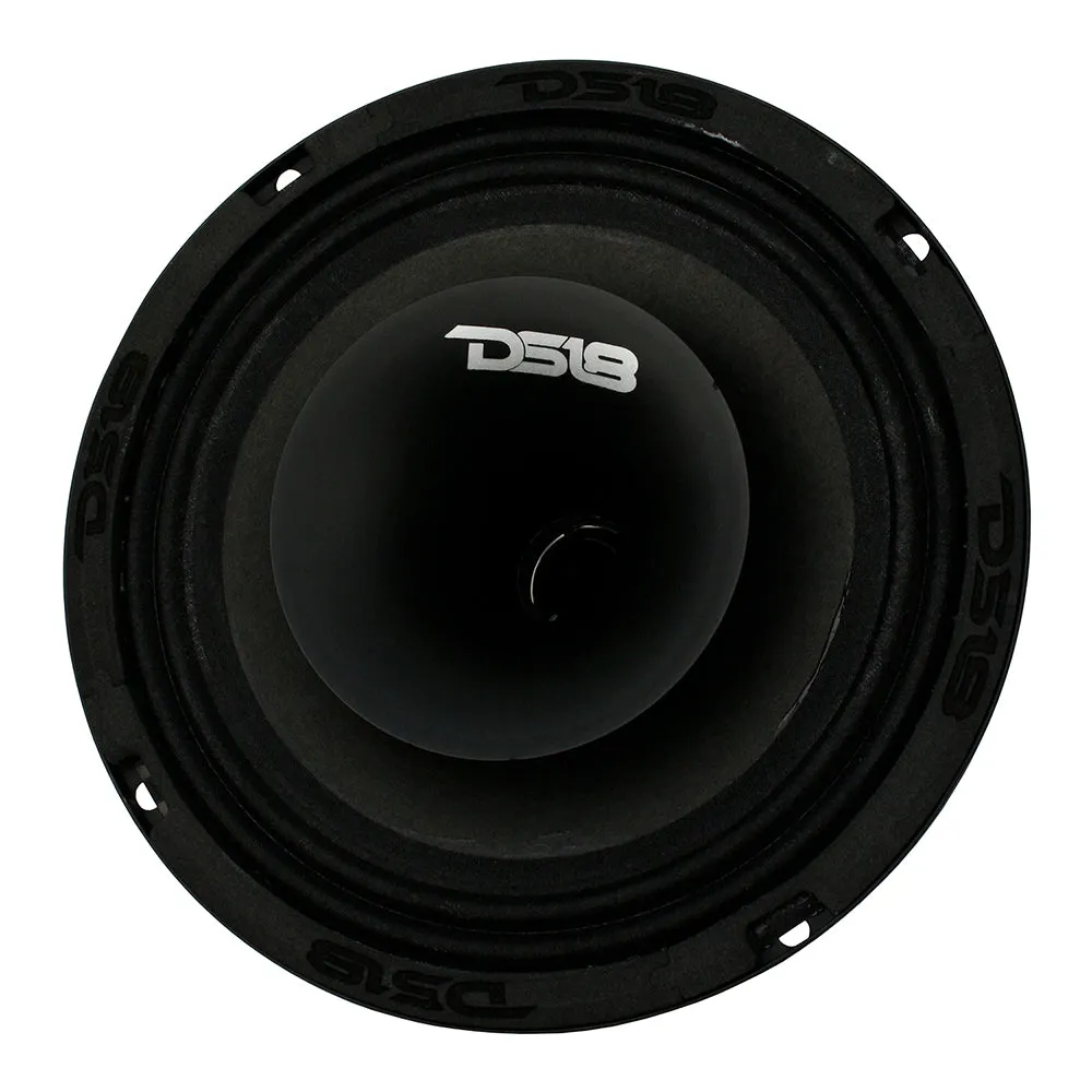DS18 PRO 6.5" Shallow Coaxial Mid-Range Loudspeaker Built In Driver Rms 150W