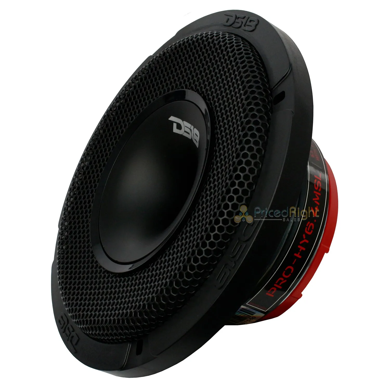 DS18 PRO 6.5" Shallow Coaxial Mid-Range Loudspeaker Built In Driver Rms 150W
