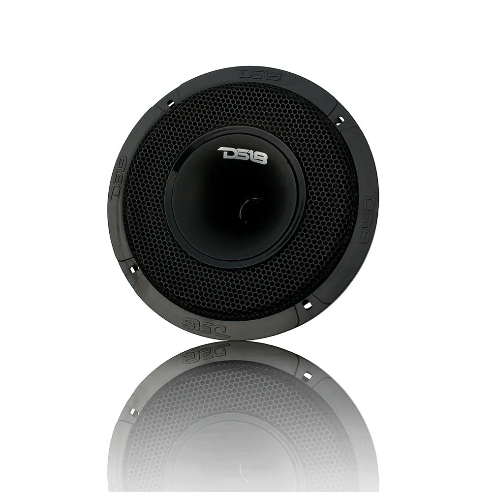 DS18 PRO 6.5" Shallow Coaxial Mid-Range Loudspeaker Built In Driver Rms 150W