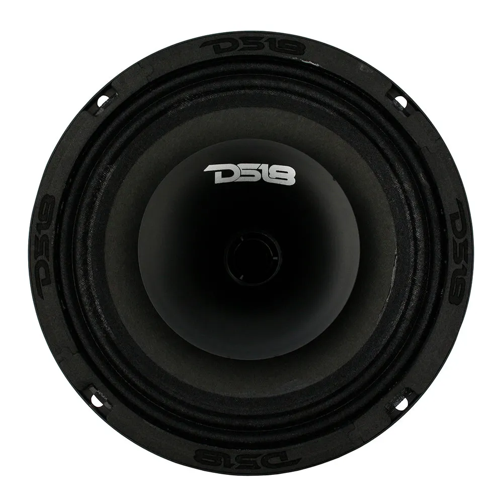 DS18 PRO 6.5" Shallow Coaxial Mid-Range Loudspeaker Built In Driver Rms 150W