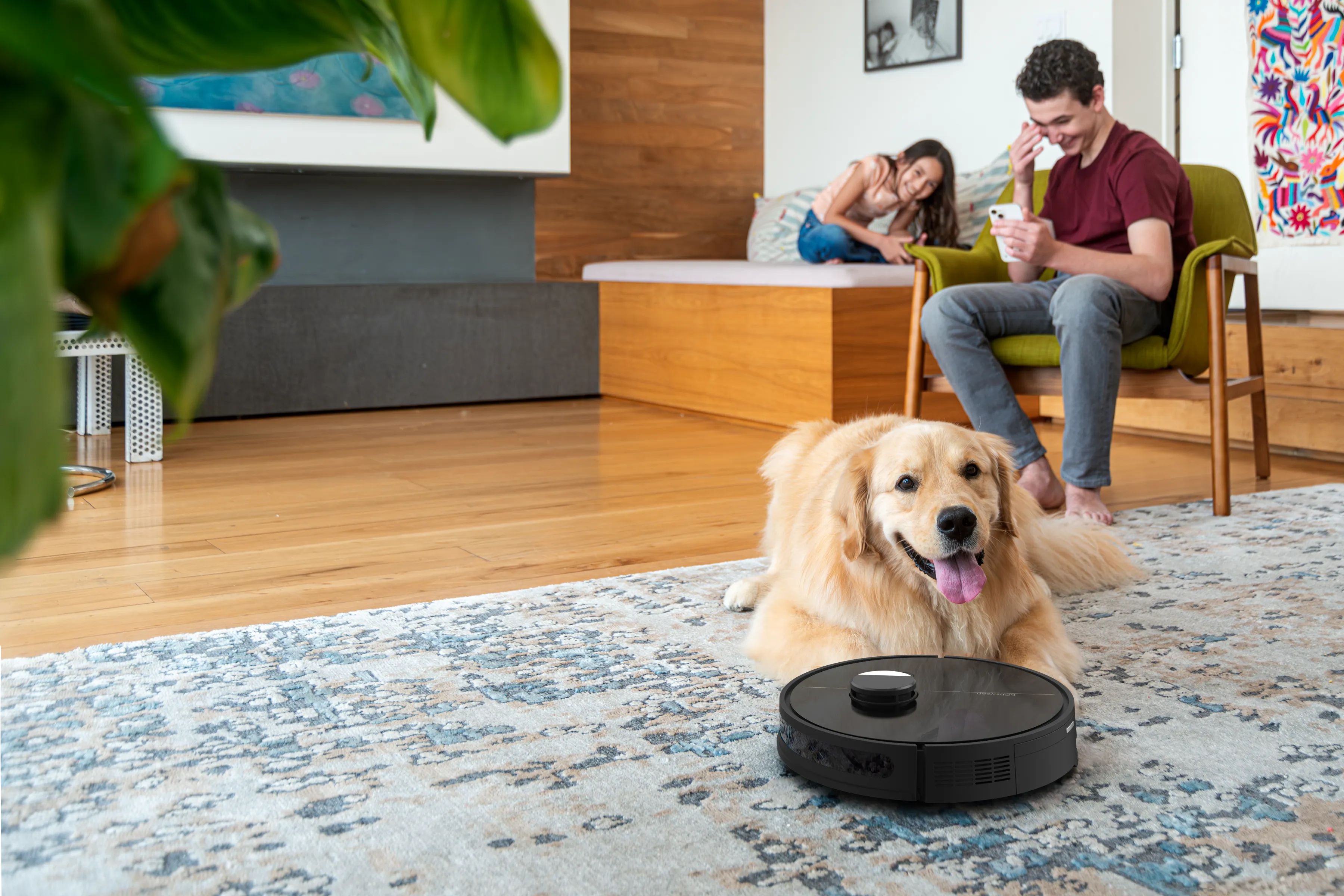 Dustin WiFi Connected Self-empty Robotic Vacuum Cleaner and Mop