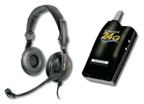 Eartec SLT24G4SD SLT24G 4 Radios w/ Slimline Double Headsets
