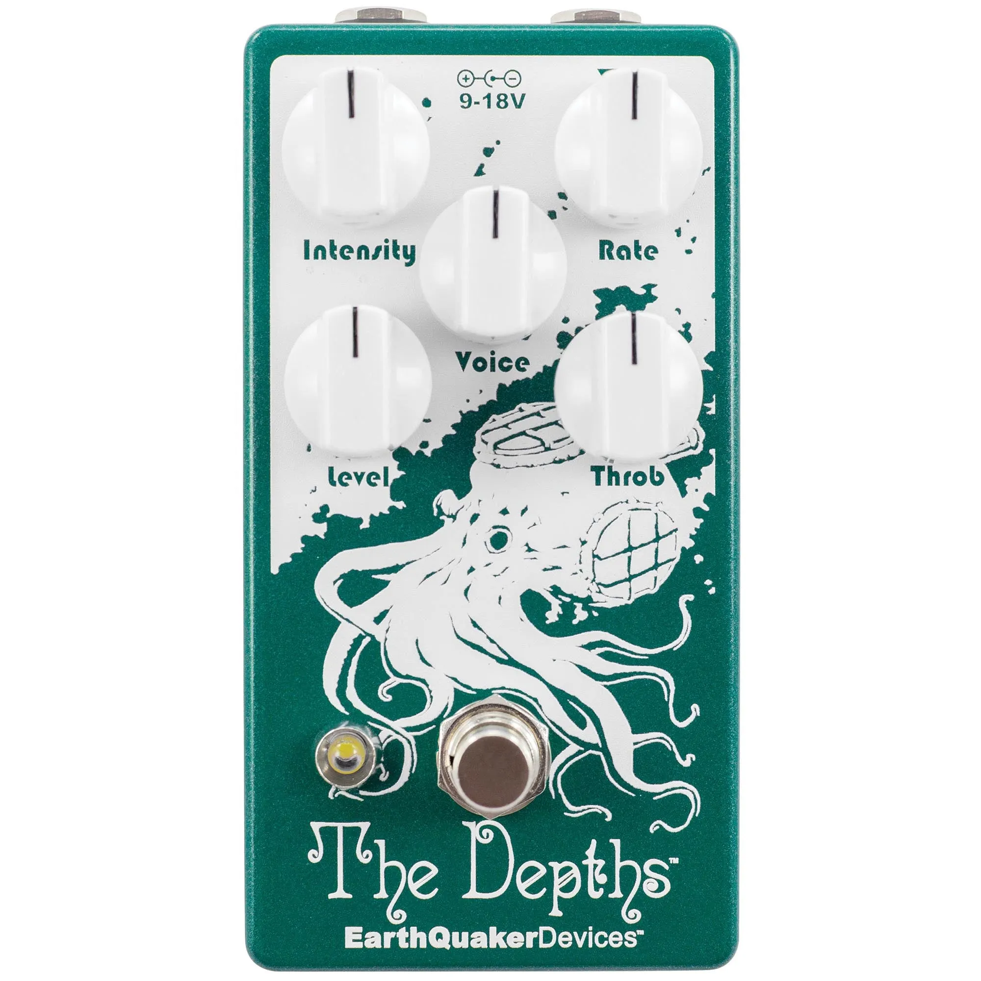 EarthQuaker Devices The Depths V2 Vibrato Pedal