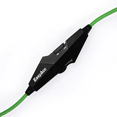 EasyAcc P6949 headset - headsets (Wired, PC/Gaming, Supraaural, Binaural, Head-band, Black, Green