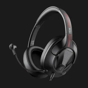 EKSA AIR JOY GAMING HEADSET CORDED MIC STEREO SURR BLACK