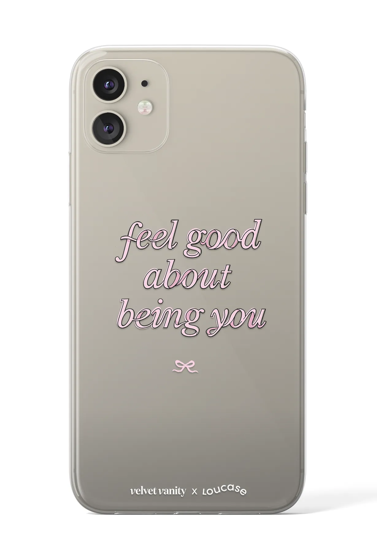 Feel Good - KLEARLUX™ Limited Edition Velvet Vanity x Loucase Phone Case | LOUCASE