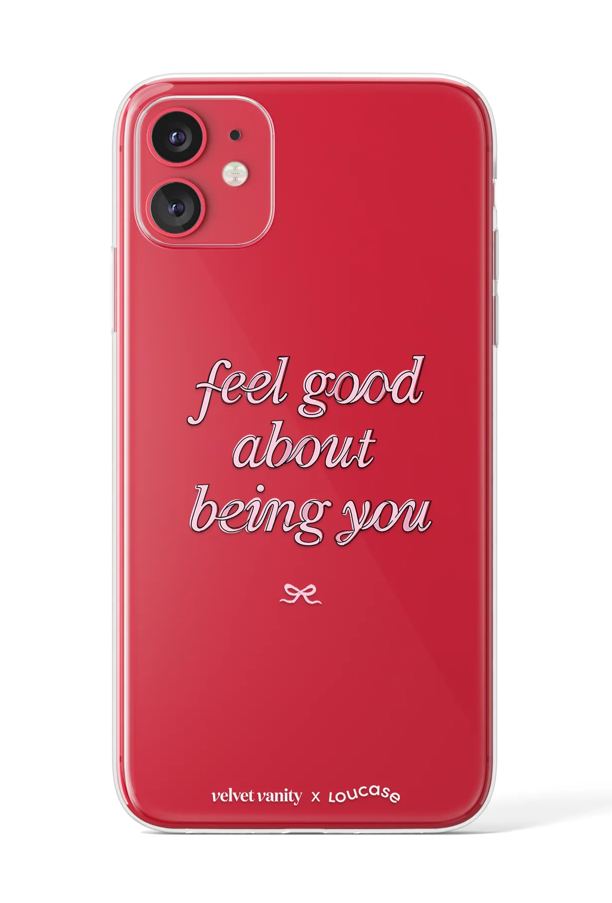 Feel Good - KLEARLUX™ Limited Edition Velvet Vanity x Loucase Phone Case | LOUCASE