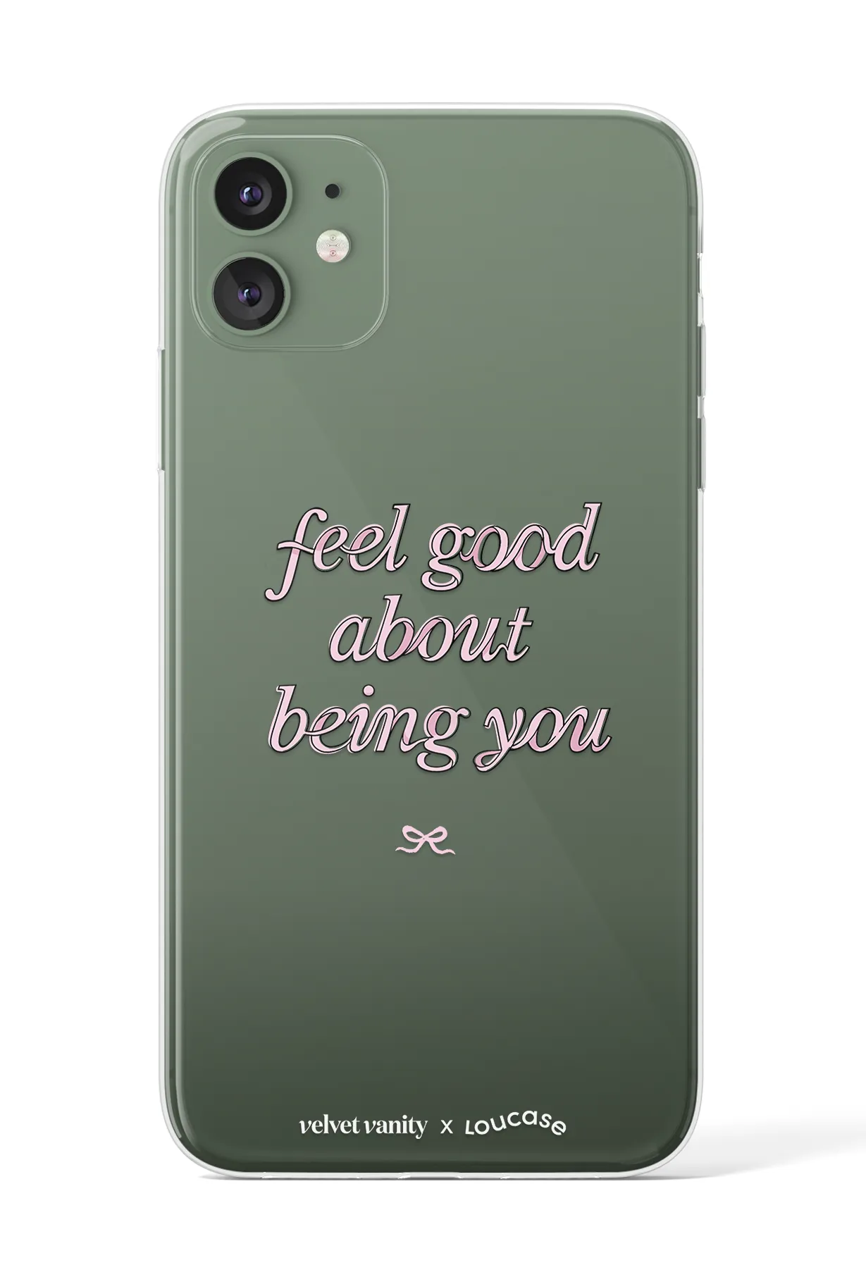 Feel Good - KLEARLUX™ Limited Edition Velvet Vanity x Loucase Phone Case | LOUCASE