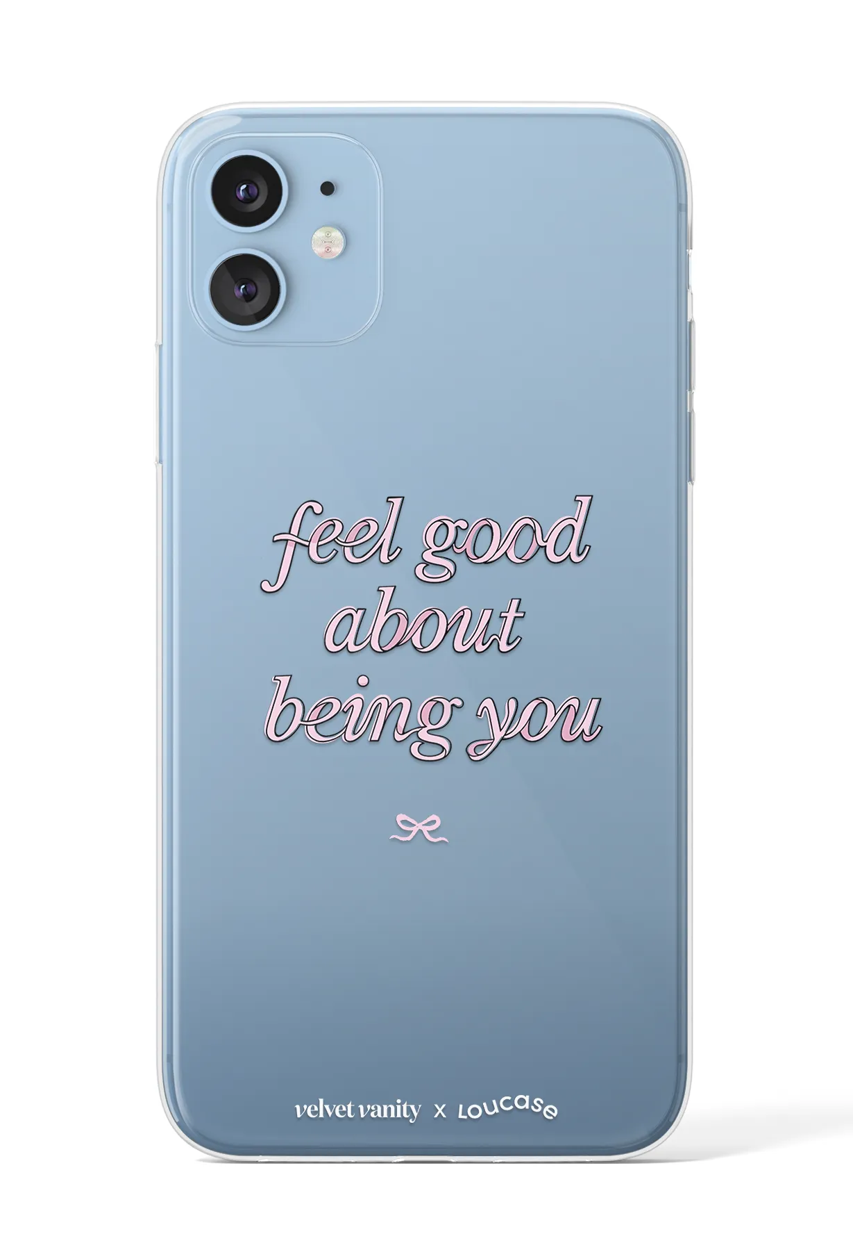 Feel Good - KLEARLUX™ Limited Edition Velvet Vanity x Loucase Phone Case | LOUCASE