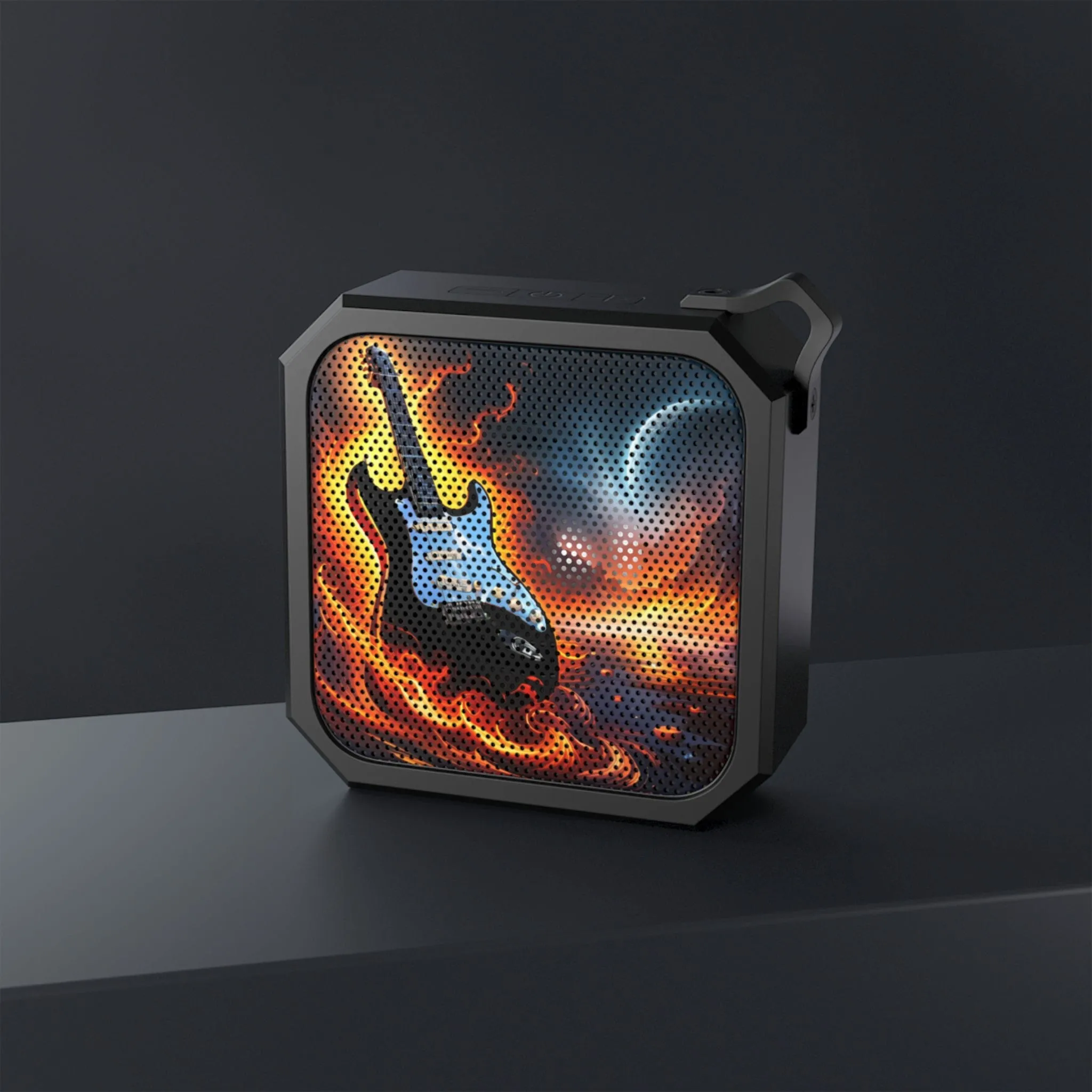 Flaming Guitar Blackwater Outdoor Bluetooth Speaker