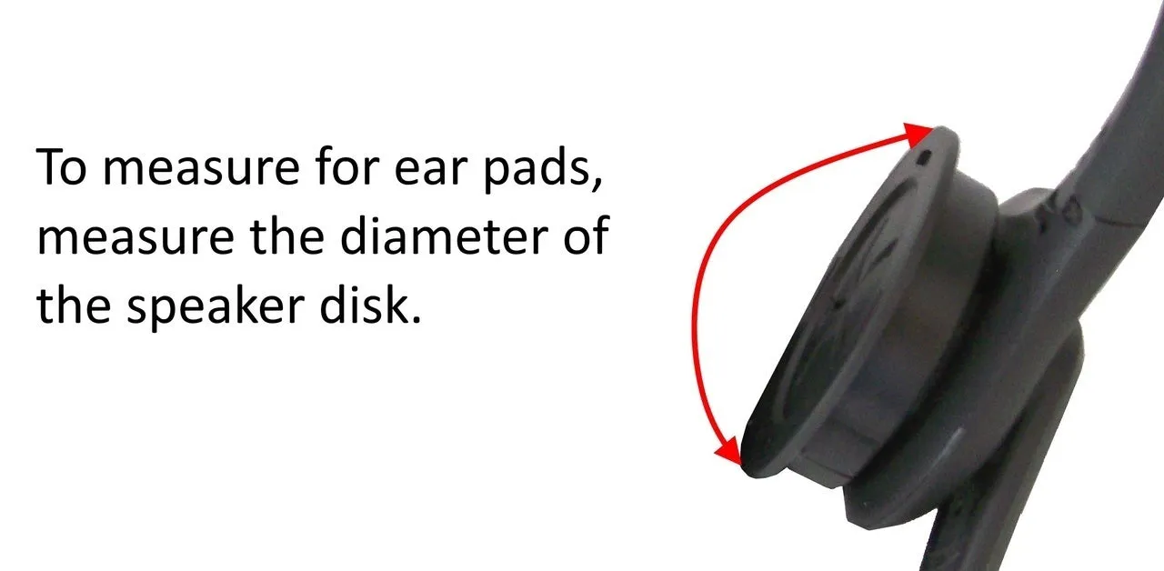 Foam Ear Pads  - SOLD IN QUANTITY OF 6